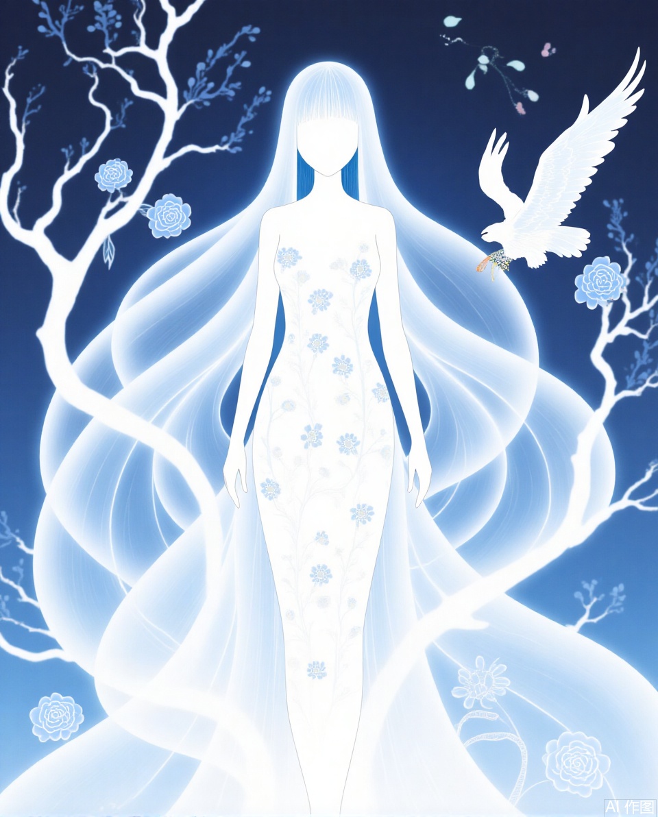 Ethereal artistic conception, 