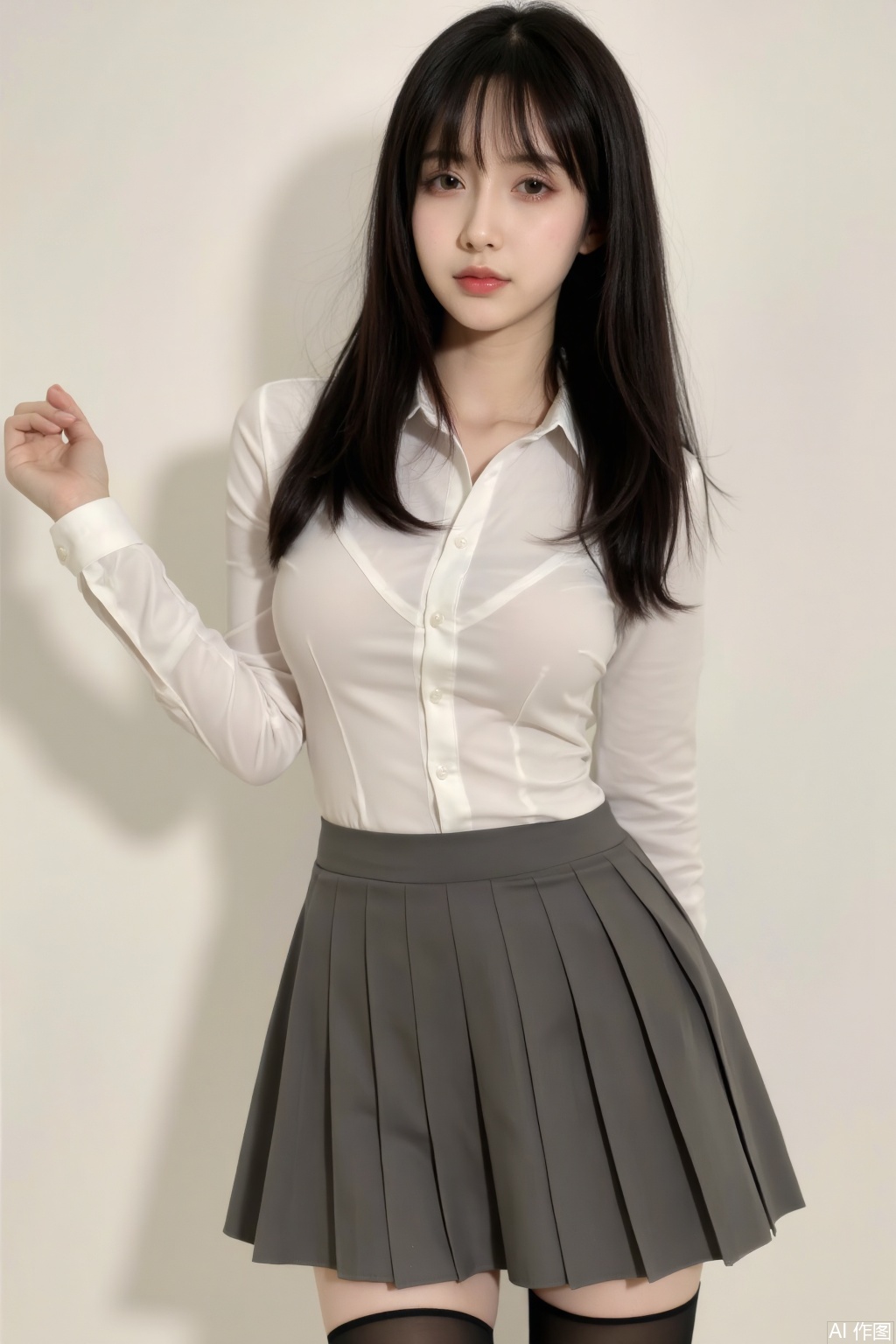 CJJKZ01

a young East Asian woman

solo

long hair

breasts

shirt

skirt

black hair

long sleeves

thighhighs

medium breasts

kneeling

school uniform

white shirt

cowboy shot

pleated skirt

collared shirt

black thighhighs

black skirt

zettai ryouiki

dress shirt

grey skirt



