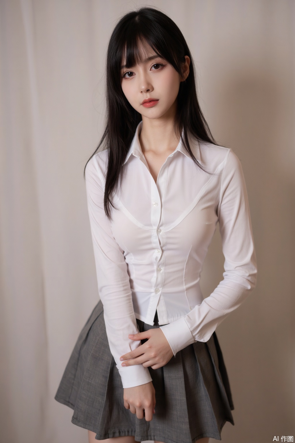 CJJKZ01

a young East Asian woman

solo

long hair

breasts

shirt

skirt

black hair

long sleeves

thighhighs

medium breasts

kneeling

school uniform

white shirt

cowboy shot

pleated skirt

collared shirt

black thighhighs

black skirt

zettai ryouiki

dress shirt

grey skirt



