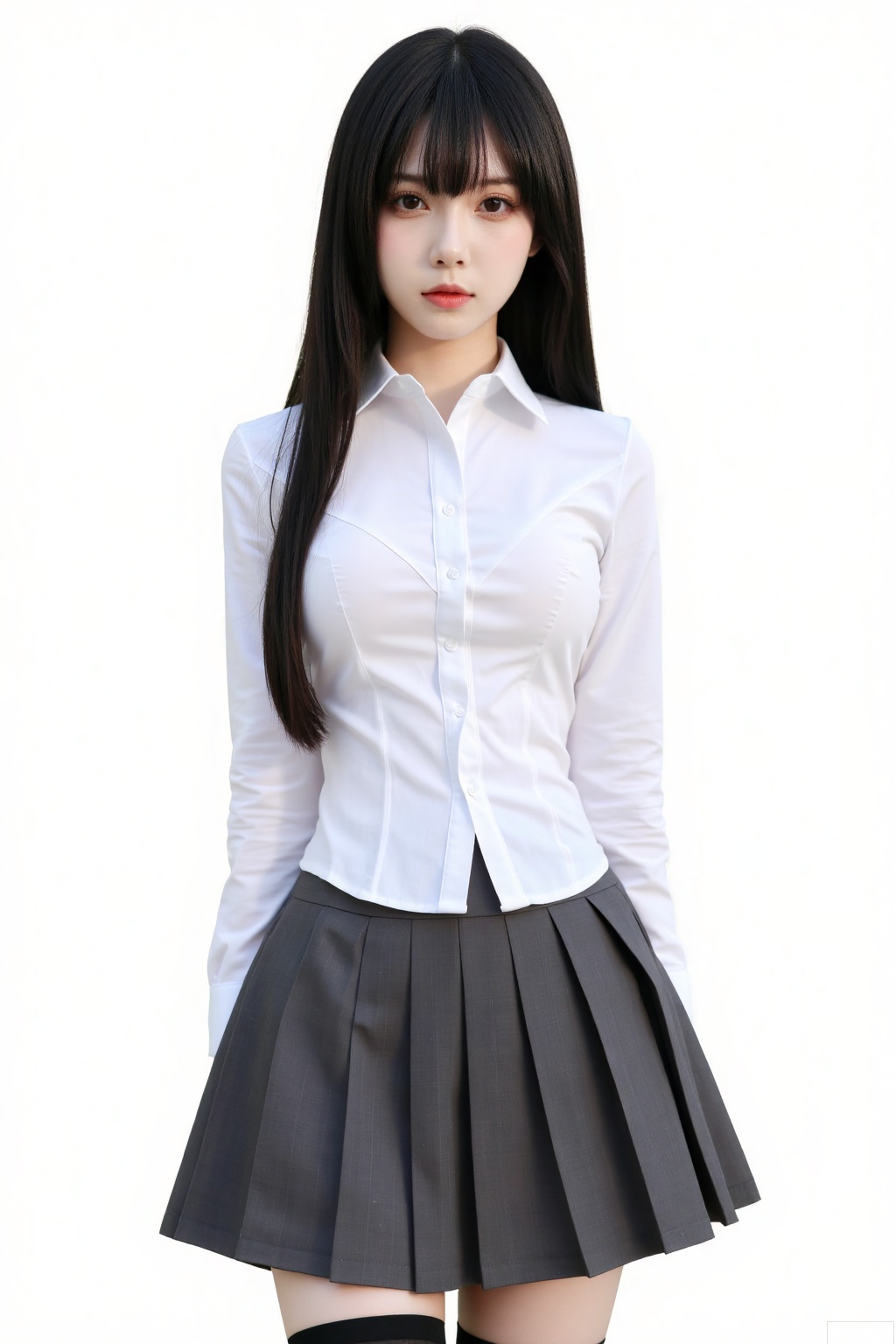 CJJKZ01

a young East Asian woman

solo

long hair

breasts

shirt

skirt

black hair

long sleeves

thighhighs

medium breasts

kneeling

school uniform

white shirt

cowboy shot

pleated skirt

collared shirt

black thighhighs

black skirt

zettai ryouiki

dress shirt

grey skirt



