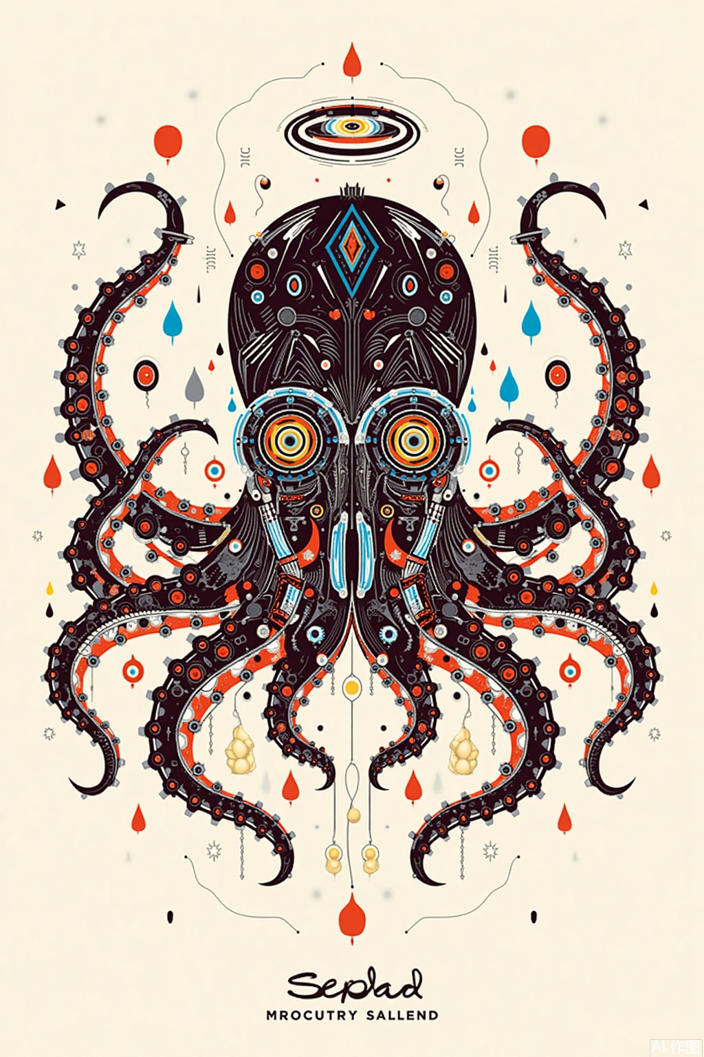 A mechanized octopus