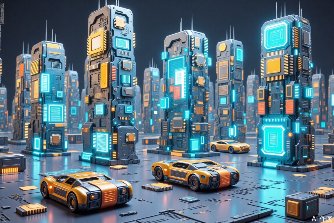 .,Smart Chip City,Digital text art