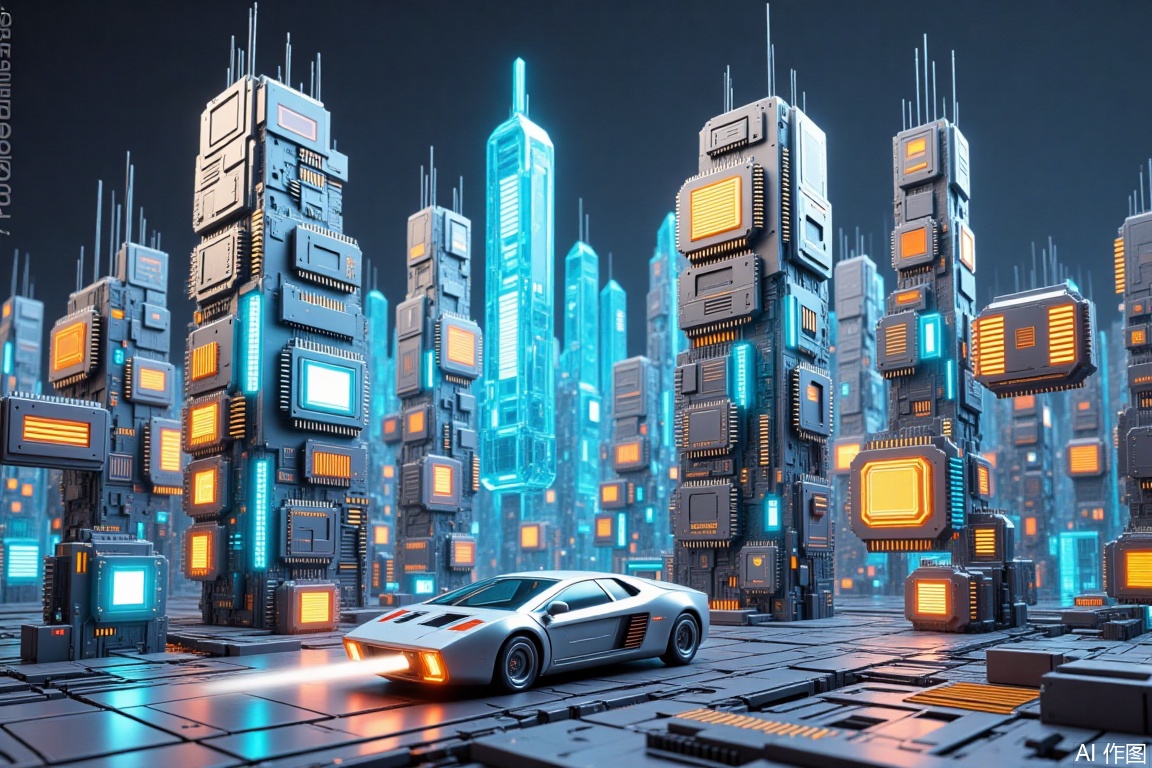 .,Smart Chip City,Digital text art