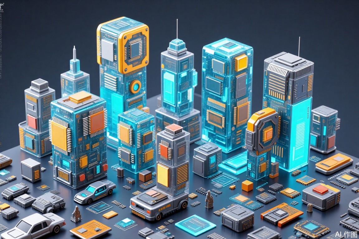 .,Smart Chip City,Digital text art