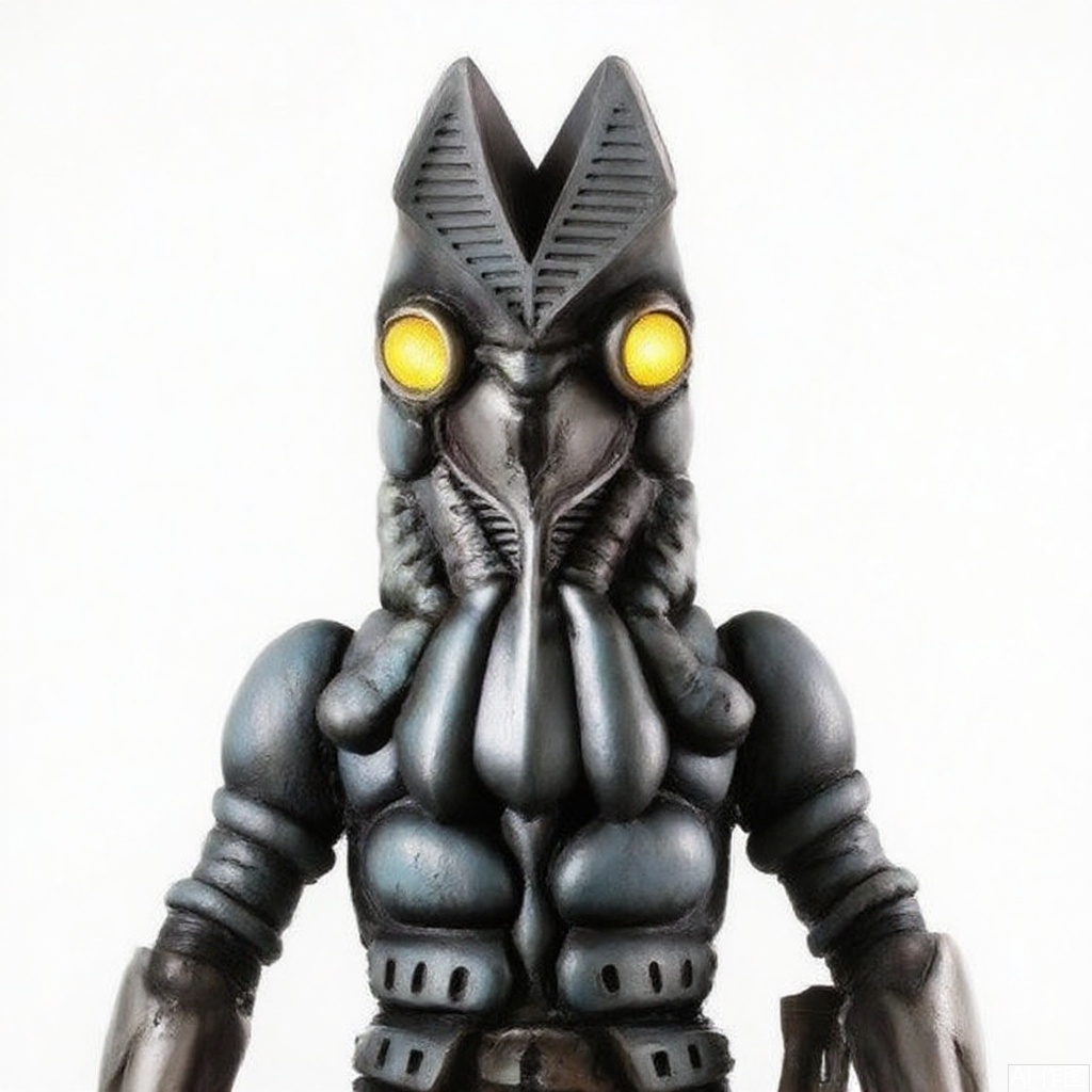 masterpiece, best quality,solo,(white background:1.2),simple background,
looking at viewer,breastplate,shoulder armor,gauntlets,cover,mask,helmet,full armor,weapon,spikes,armor,gloves,horns,mfls,helmet,mask,shoulder armor,armor,black border,tokusatsu,no humans,science fiction,silver head,hard mask,no smile,no eyes,no nose,blue rubber bodysuit with white line