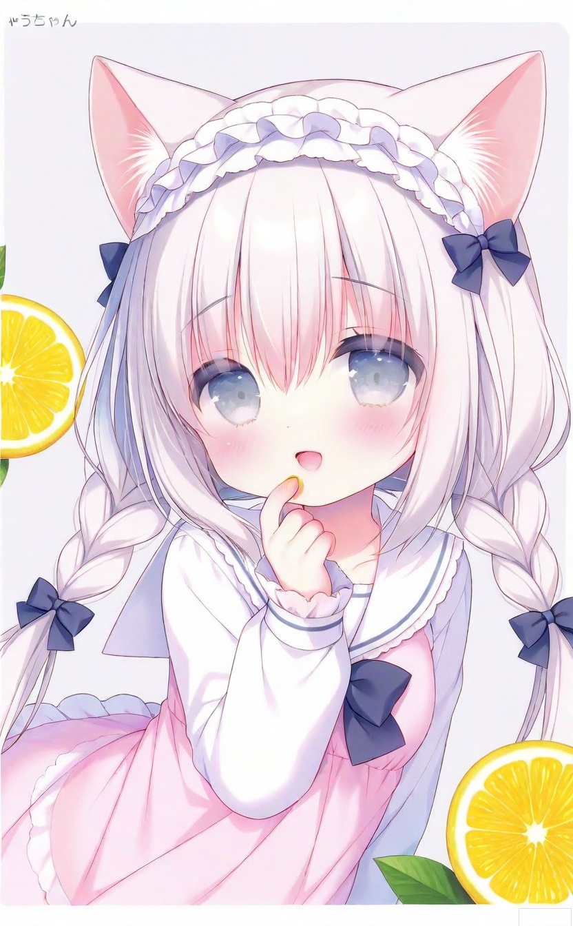 loli,loli,loli,loli,loli,loli,loli,loli, dim1_dim1-7a1fbda9, 1girl, food, lemon, fruit, long_hair, dress, solo, lemon_slice, holding_food, panties, open_mouth, looking_at_viewer, holding, see-through, underwearta_hairband, pink_dress, bow, see-through_dress, frills, hairband, platform_footwear, pink_hair, black_bow, border, sleeveless_dress, very_long_hair, frilled_dress, smile, grey_eyes, blush, white_panties, white_border, sleeveless, leaf, holding_fruitta_fashion, hair_bow, :d, twintails, ribbon, ass, frilled_hairband, breasts, hair_between_eyes, dutch_angle, page_number, looking_back, lace, dim1_dim1-7a1fbda9, 1girl, puffy_long_sleeves, solo, bow, animal_ear_fluff, braid, animal_ears, sailor_collar, twin_braids, puffy_sleeves, hair_bow, sleeves_past_wrists, white_sailor_collar, parted_lips, blue_eyes, long_sleeves, grey_background, long_hair, black_bow, low_twintails, looking_at_viewer, hand_up, shirt, hair_between_eyes, blush, upper_body, hair_over_shoulder, white_shirt, twintails, simple_background, school_uniform, serafuku, collarbone, grey_hair, blue_bow