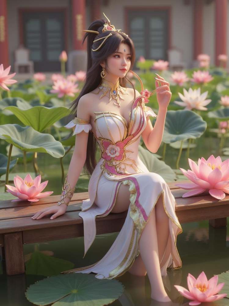 X虞姬yuji蛇年限定-王者荣耀Honor of Kings(Lib) by DeepBlue藍心 on Tensor.Art
