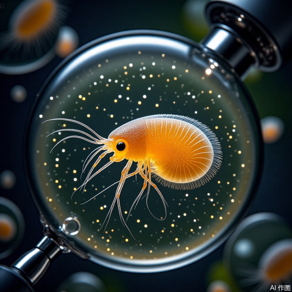 Microscopic biology,Fierce water flea