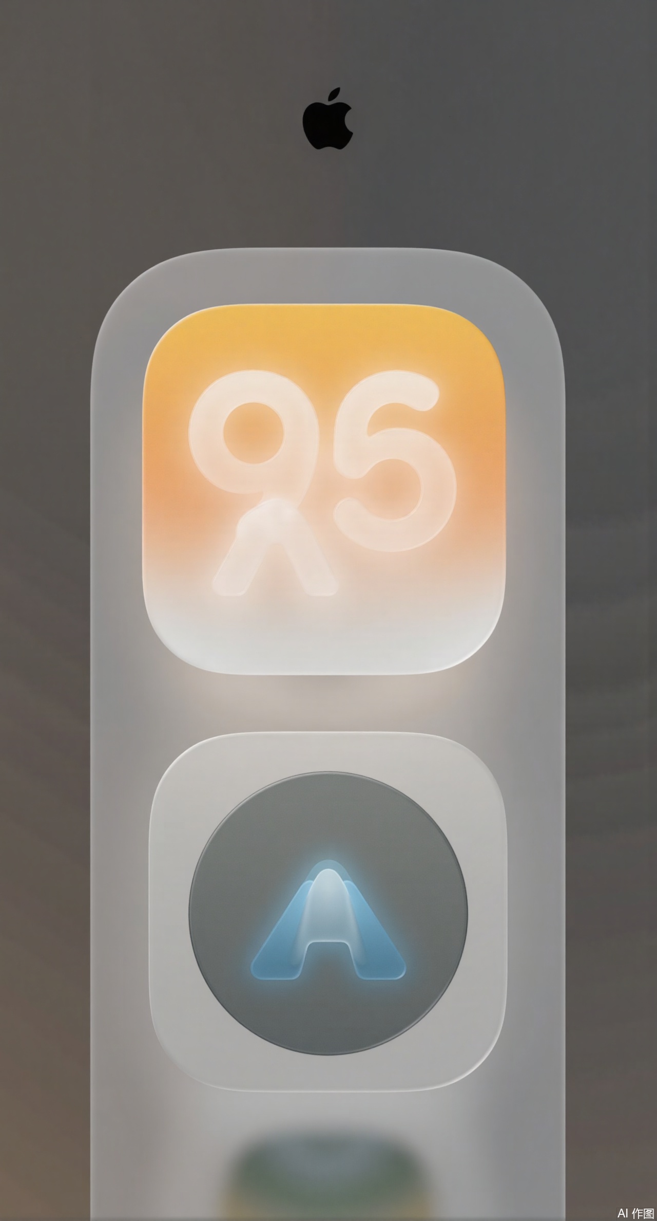 (masterpiece:1.2),best quality,XLiquidGlass,app icon,apple logo,liquid glass, specular highlight, background-reflective, soft rounded edges,iPhone17Pro,Xdongjixiaofu,Xlanbaixiaofu,XkjwjlzyY,XLiquidGlass,XiPhone17Pro