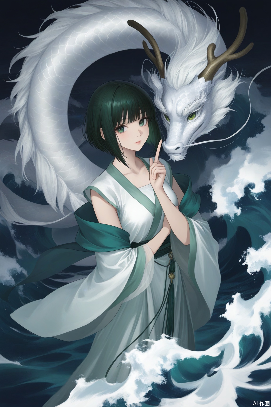 Solo,  1girl,  female focus by 醉梦星河 on Tensor.Art