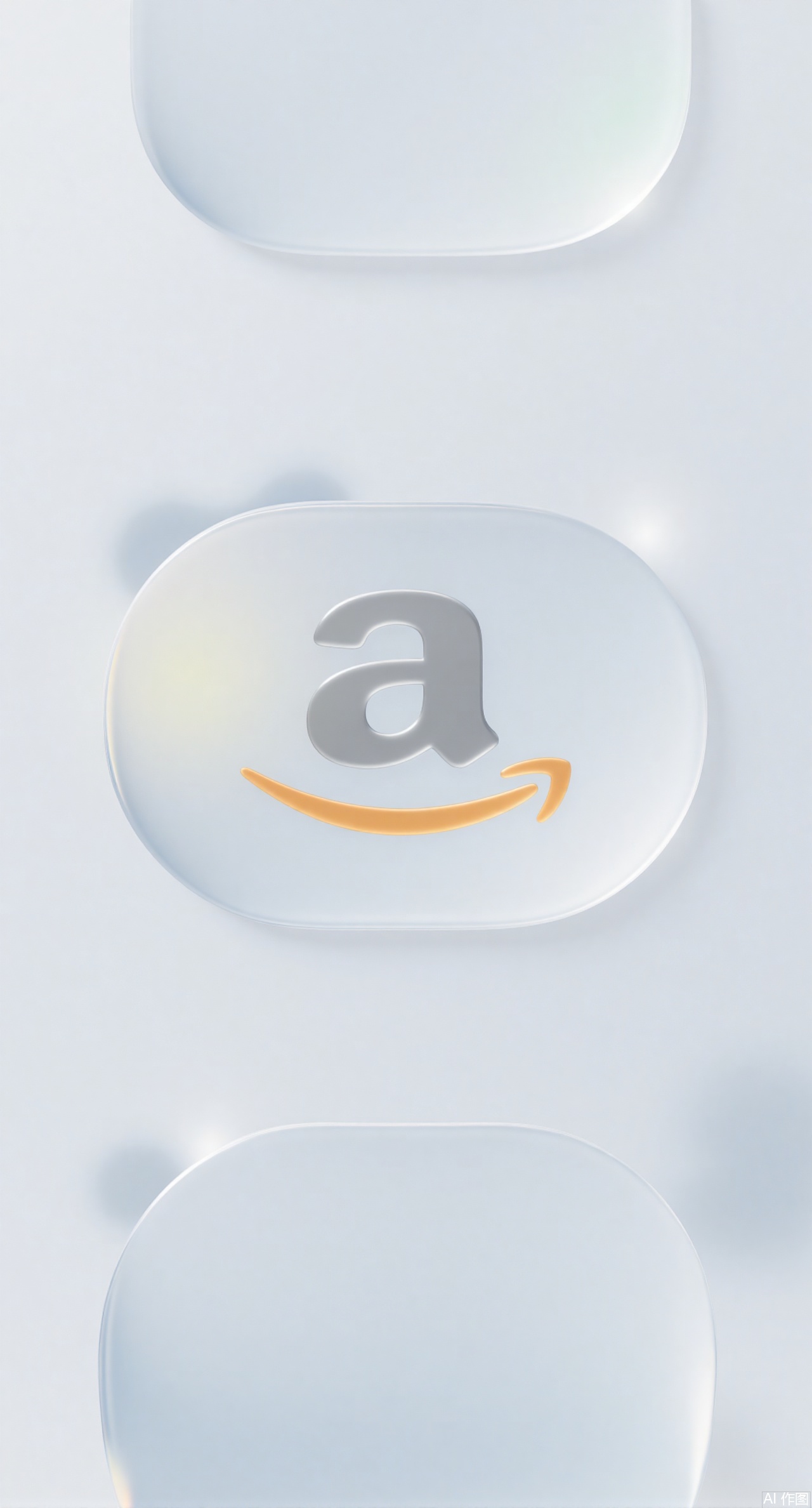 Amazon logo,liquid glass, specular highlight, background-reflective,Xdongjixiaofu,Xlanbaixiaofu,XkjwjlzyY,XLiquidGlass,XiPhone17Pro,Xshuilian