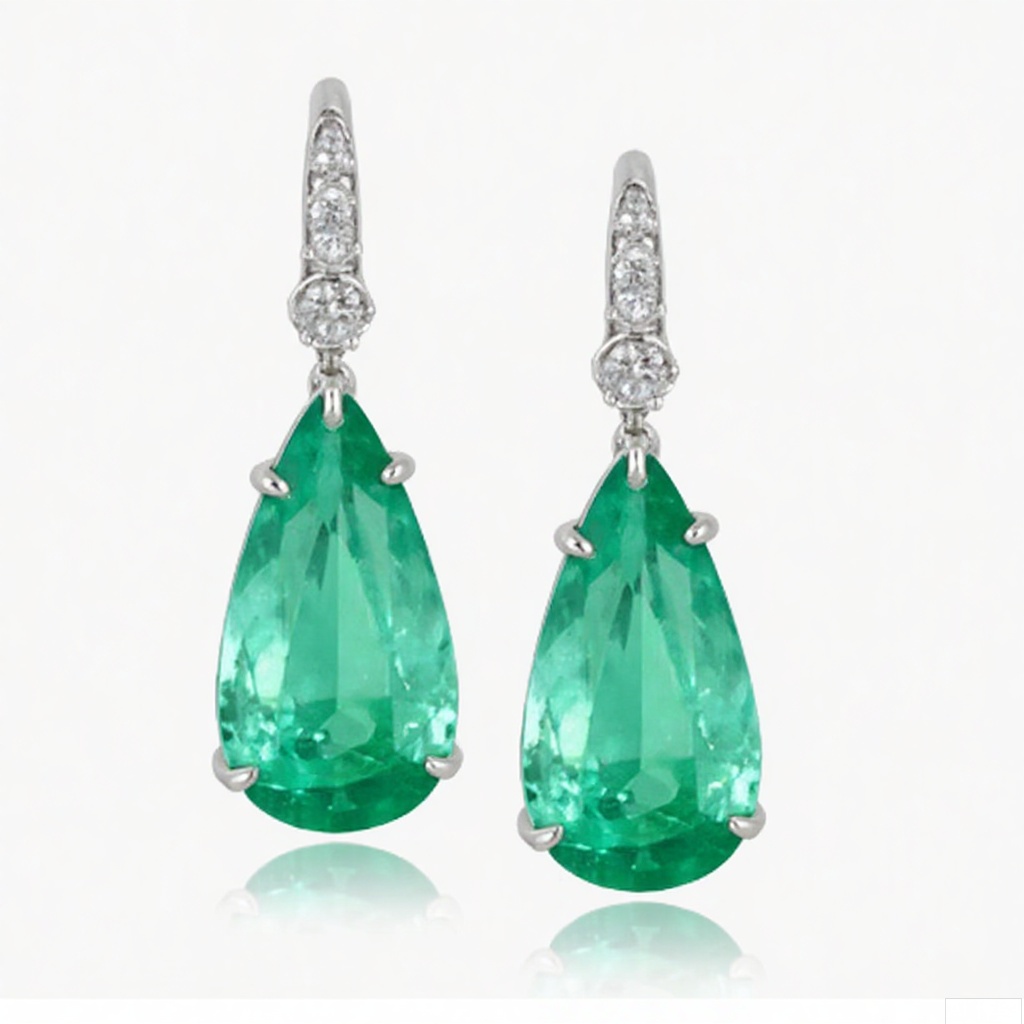 jewelry, crystal, gem, phosphophyllite, green gemstone, 1,earrings