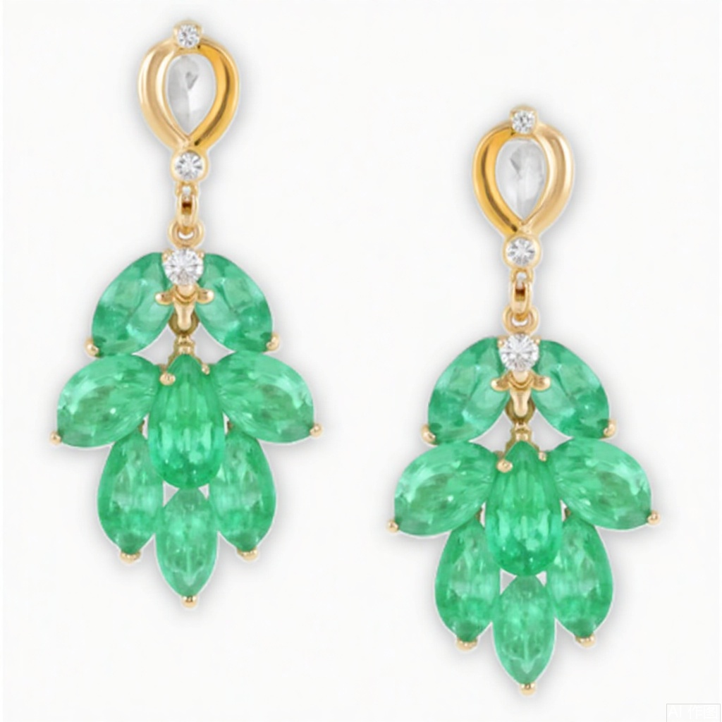 jewelry, crystal, gem, phosphophyllite, green gemstone, 1,earrings
