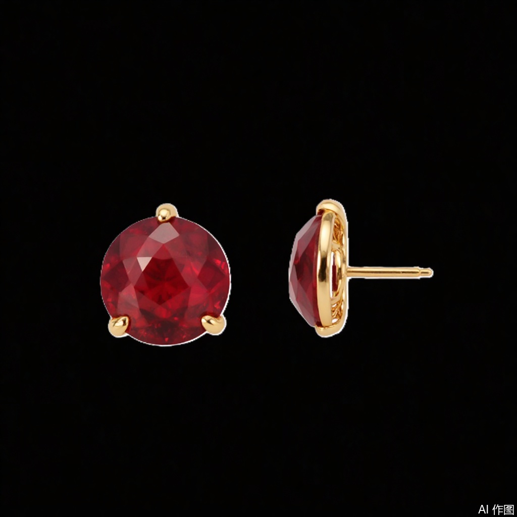black background, simple background, gem, still life, red gemstone, gold, weighing scale, jewelry,13,earrings