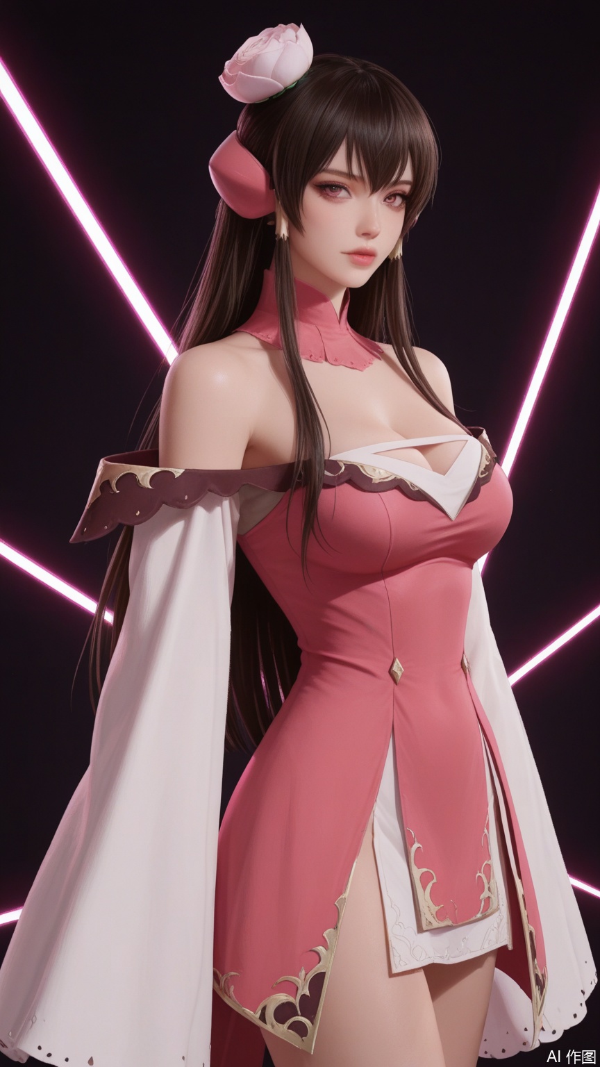 general, sfw, (Best quality, masterpiece, exquisite skin), (beam background:1.1), woman, solo, looking at viewer, cowboy_shot
