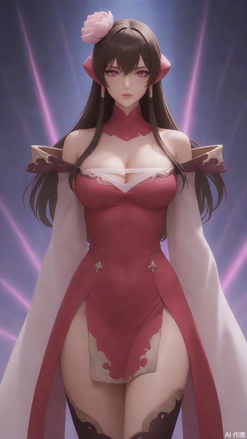 general, sfw, (Best quality, masterpiece, exquisite skin), (beam background:1.1), woman, solo, looking at viewer, cowboy_shot