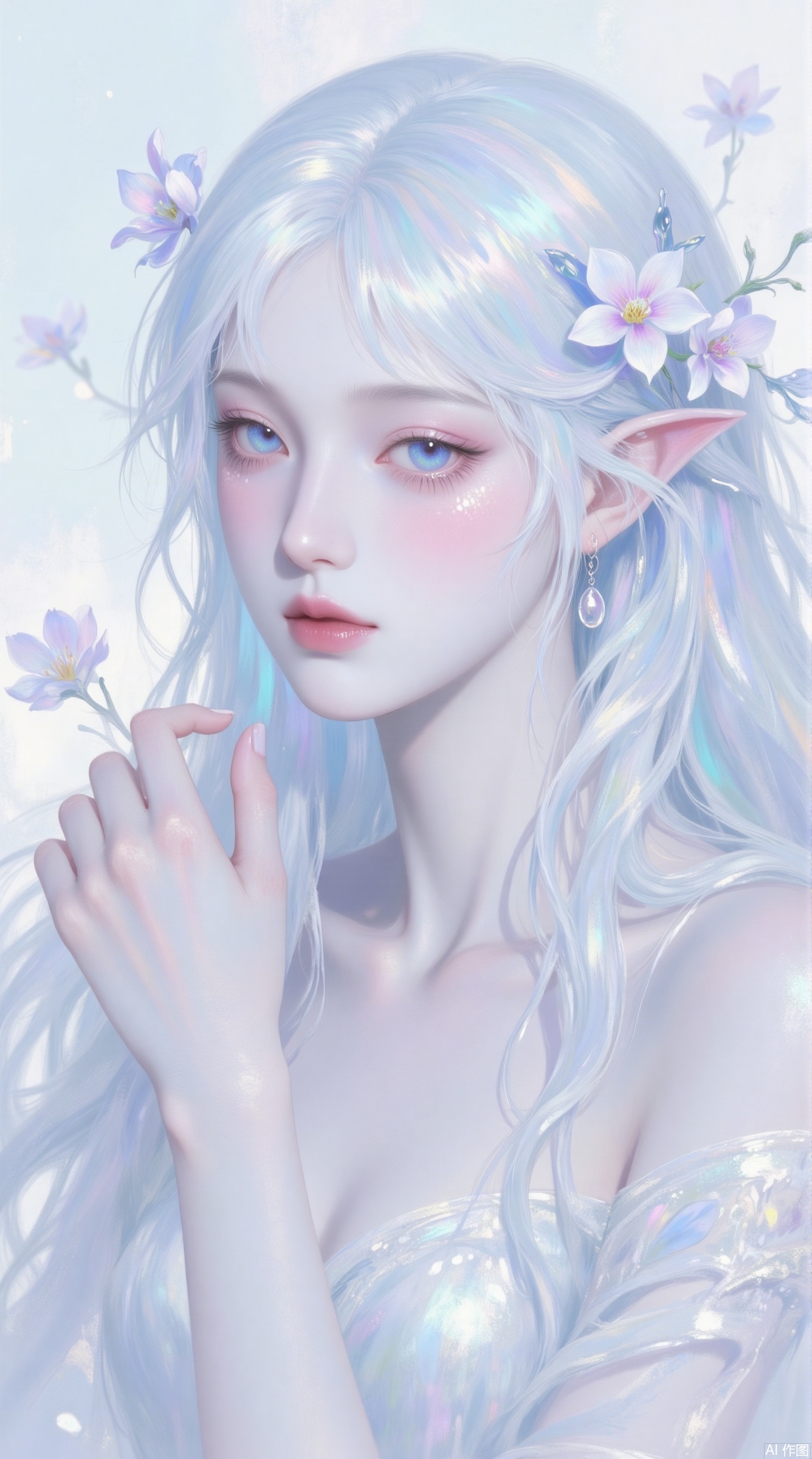 1girl,  solo,  long hair by 林可 on Tensor.Art