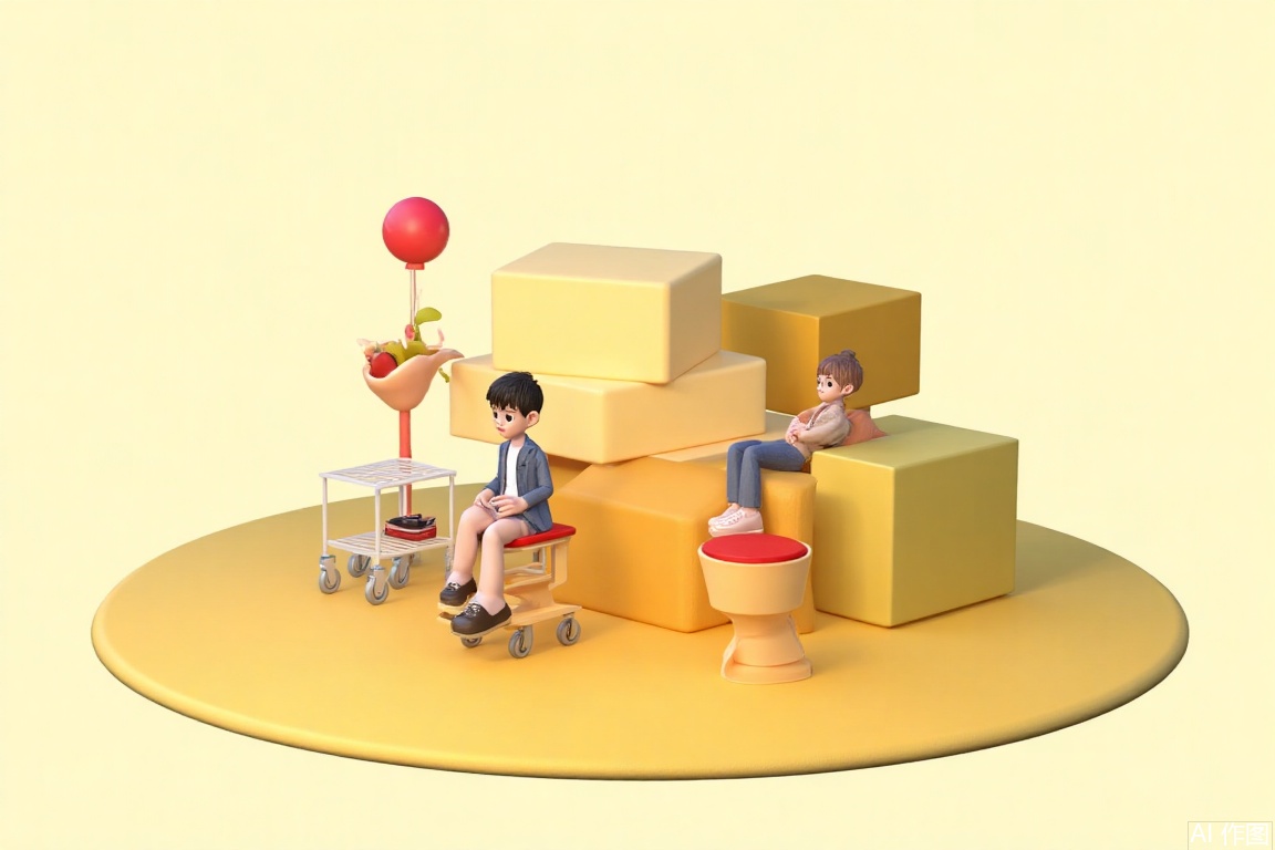 ,3D small scene