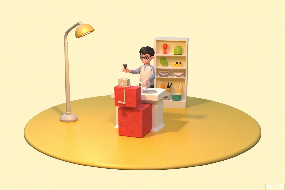 ,3D small scene