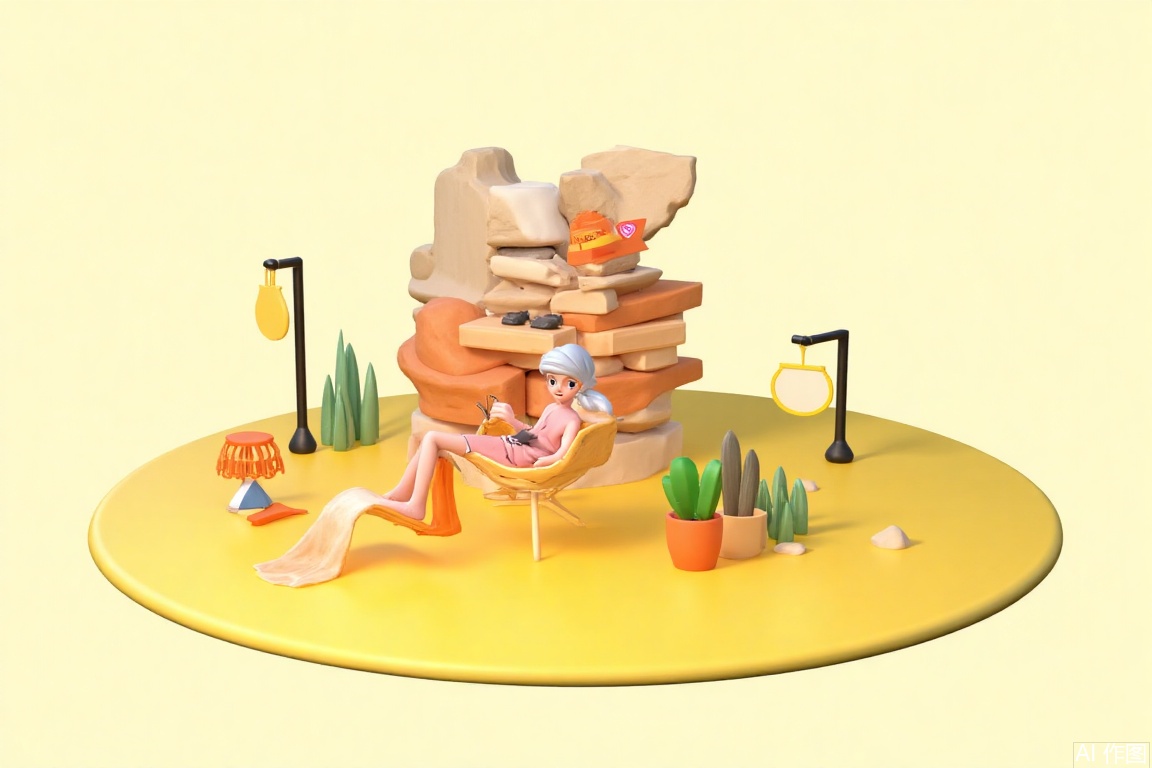 ,3D small scene