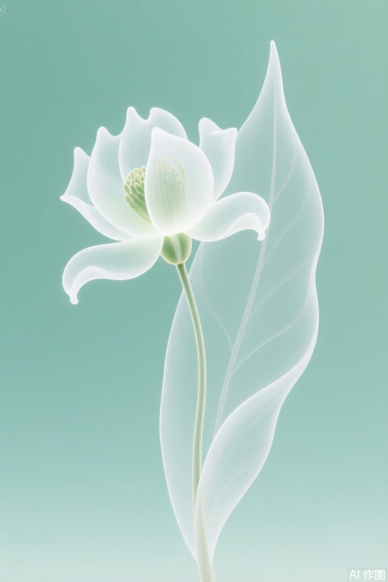Peony, Silk-painting,Gardenia