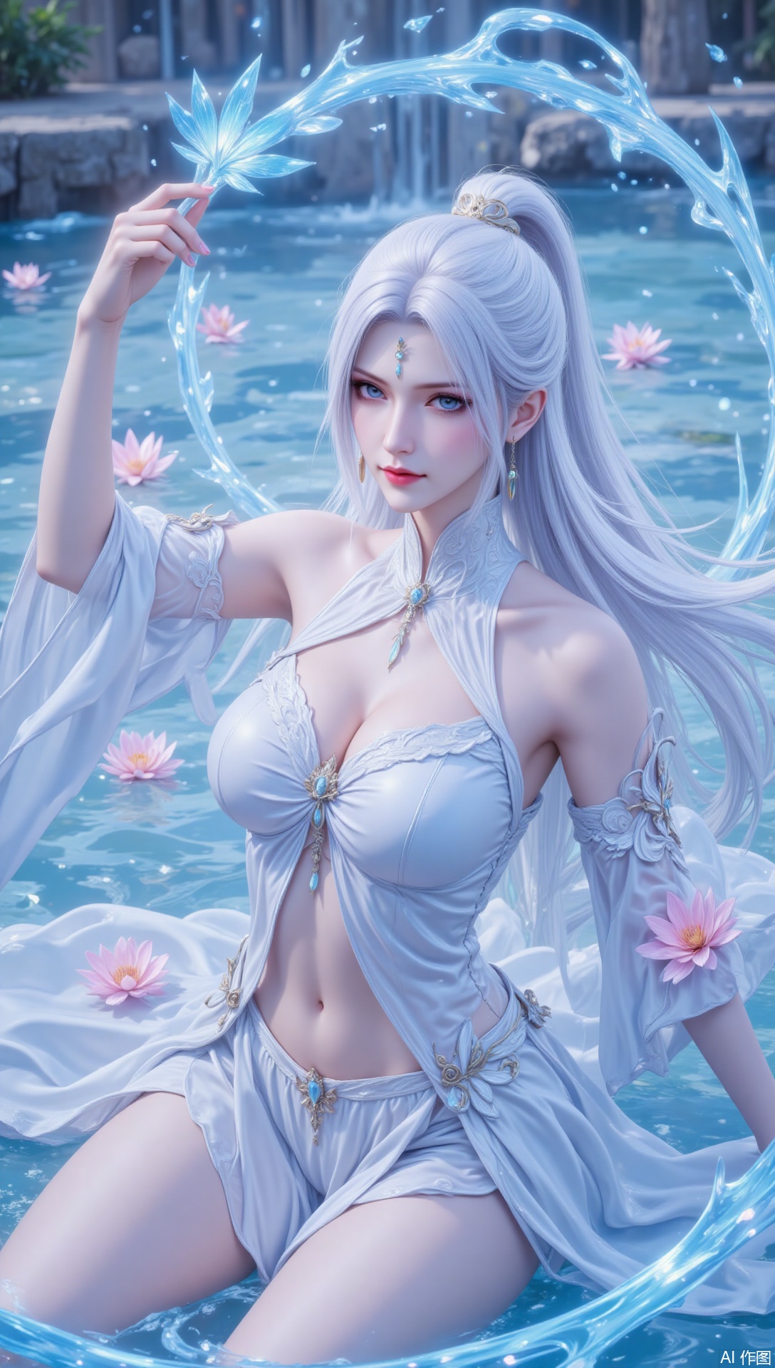 lvjing,  1girl,  long hair on Tensor.Art