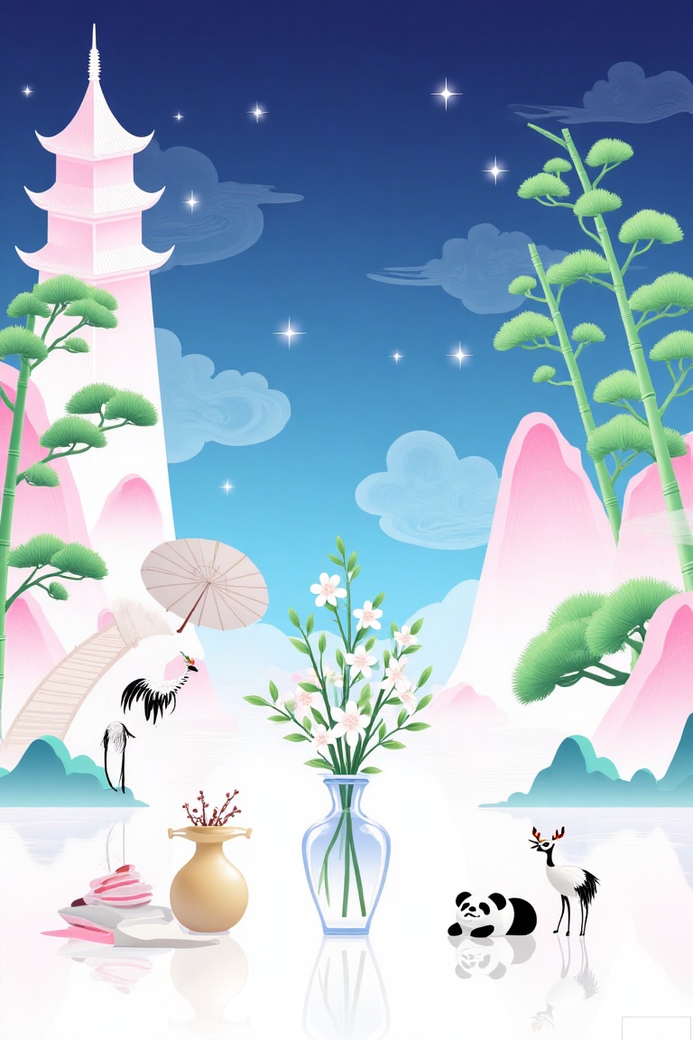 ,Small scene illustrations