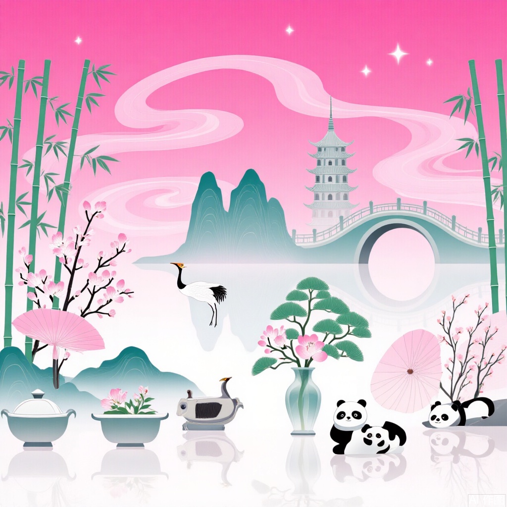 ,Small scene illustrations