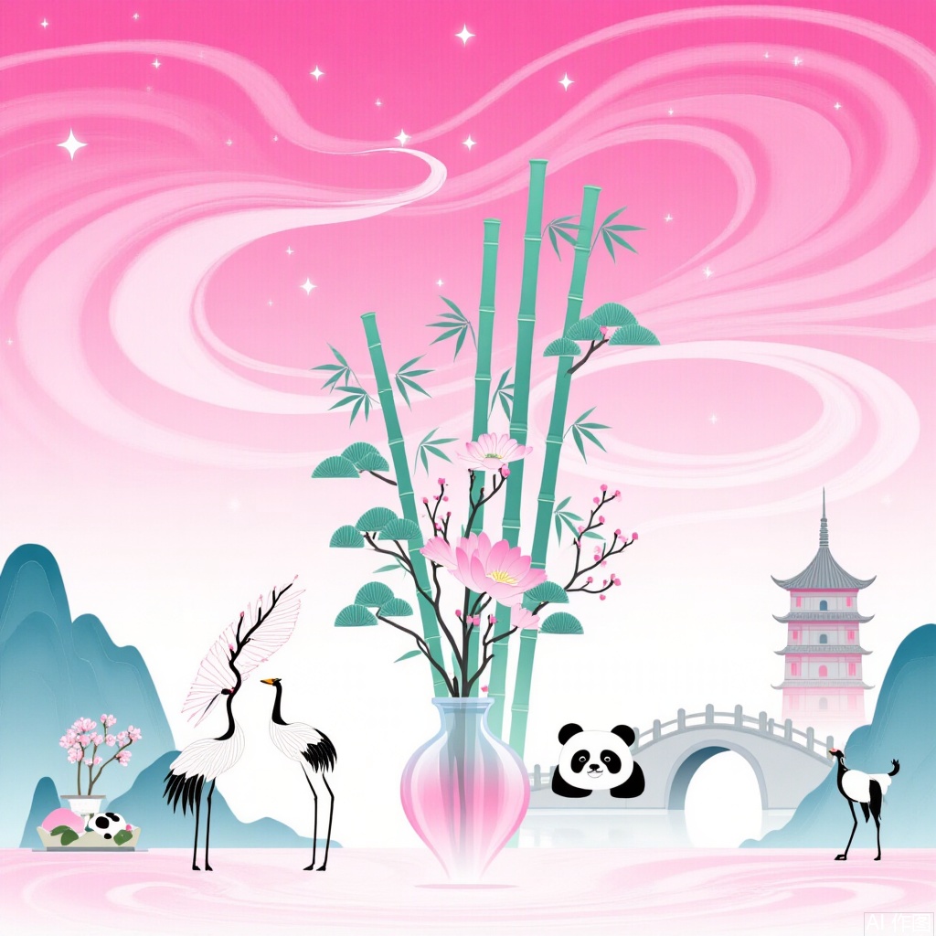 ,Small scene illustrations