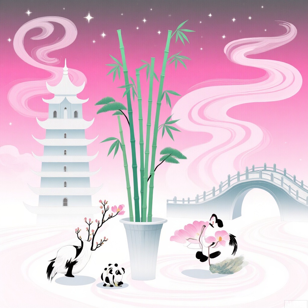 ,Small scene illustrations