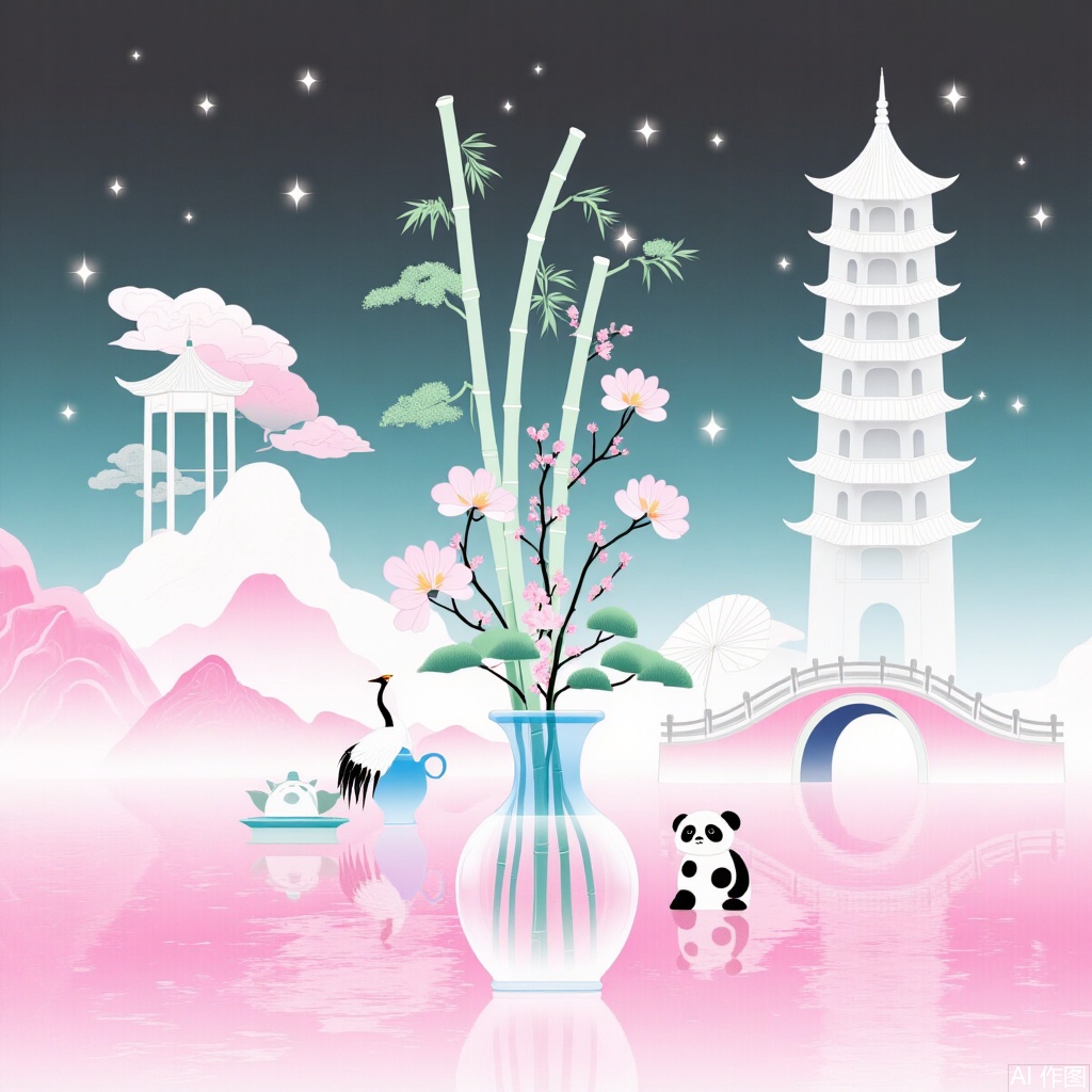 ,Small scene illustrations