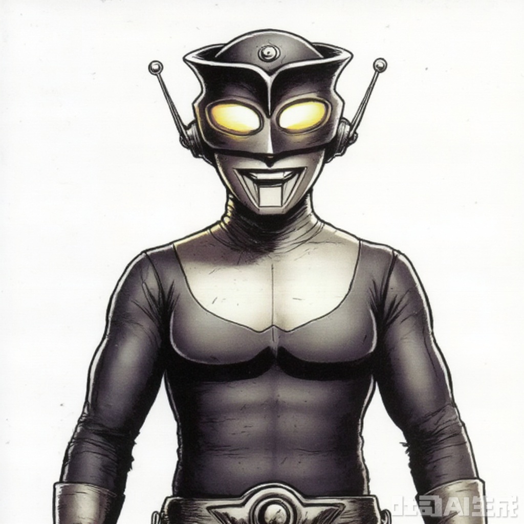 masterpiece, best quality,solo,((white background:1.2)),simple background,
looking at viewer,bodysuit,shadow,cover,mask,belt,white footwear,gloves,boots,helmet,headwear,white gloves,armor,tokusatsu,no humans,science fiction,hard mask,no smile,no eyes,no nose,rubber bodysuit with line,alien