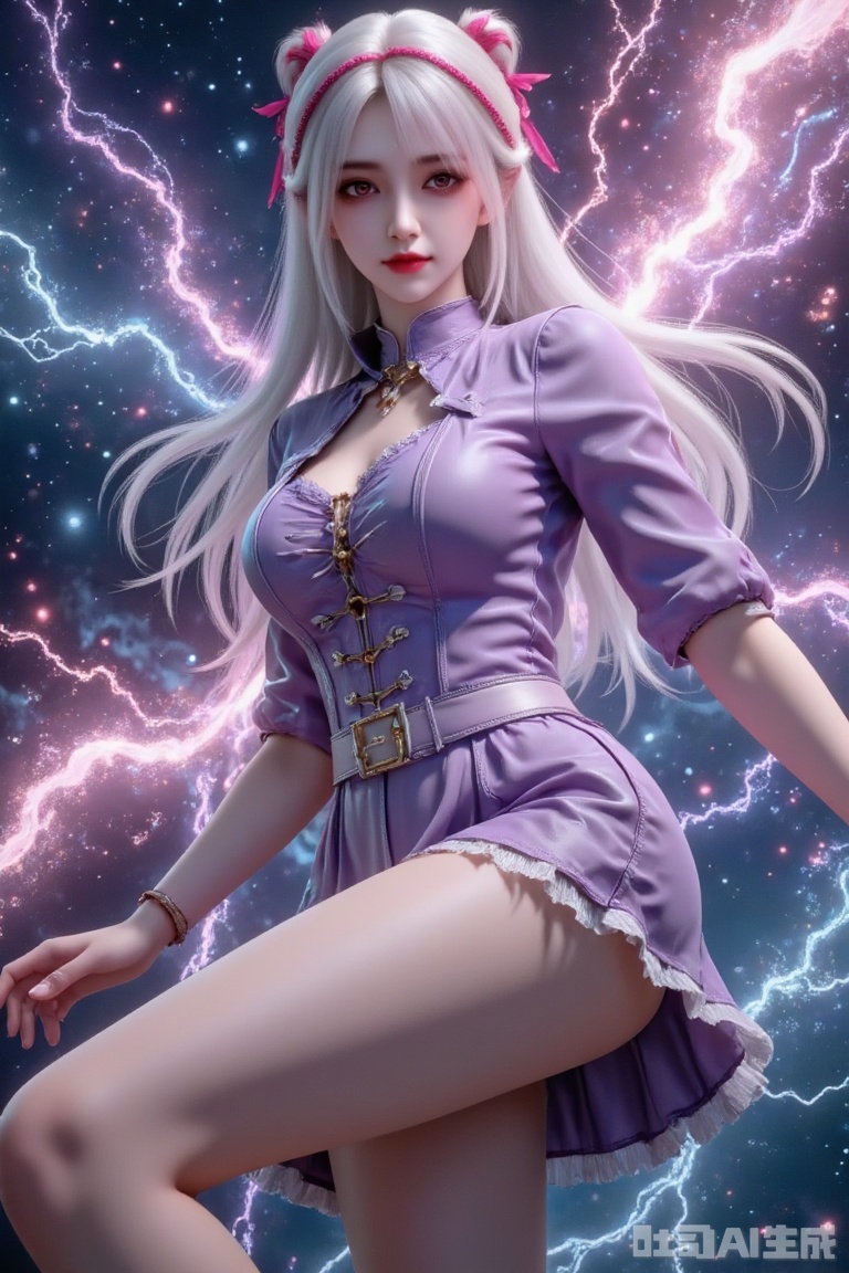 Masterpiece, the best quality, high quality,  huge breasts,,(white hair:1.4),(long legs:1.3),（thin legs：1.4）,1girl,shalltear bloodfallen,overlord \(maruyama\),white hair,hair bow,red eyes,purple dress,frilled dress,A shot with tension,(Visual impact,giving the poster a dynamic and visually striking appearance:1.2),impactful picture,(masterpiece, best quality:1.2),offcial art,colorful,splash of color,movie perspective,advertising style,magazine cover,highly detailed,ultra-high resolution,32K UHD,sharp focus, close-up details,outstanding style,adding a touch of dimension to your images without compromising details,whirls of vapor,iridescent textures,(Anime:1.1),ethereal ambiance,delicate details,magical high-concept,32K UHD,sharp focus,best-quality,masterpiece,golden hour,unconventional supreme masterpiece,masterful details,temperate atmosphere,with a high-end texture,in the style of fashion photography,photography,cover,dynamic angle,dynamic posture,(artist:quasarcake:0.8),extreme aesthetic,(wlop:0.6),(honjou raita, lack, rella:0.5, wanke),masterpiece,best quality,good quality,very aesthetic,absurdres,visual impact,a shot with tension,ultra-high resolution,32K UHD,sharp focus,best-quality,masterpiece,emotionalization,unconventional supreme masterpiece,masterful details,temperate atmosphere,with a high-end texture,in the style of fashion photography,(visual impact:1.2),giving the poster a dynamic and visually striking appearance,impactful picture,official art,colorful,splash of color,movie perspective,masterpiece,best quality,amazing quality,very aesthetic,absurdres,best quality,newest,

展开