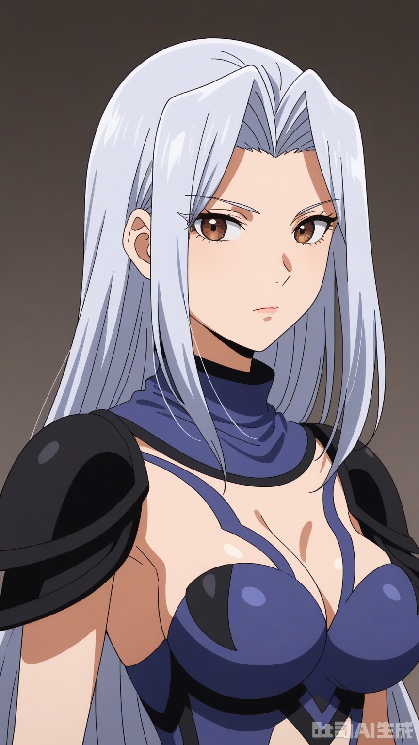 general, sfw, anime, Glossy background,1woman, brown eyes, solo, breast, exquisite skin, looking at viewer, very awa