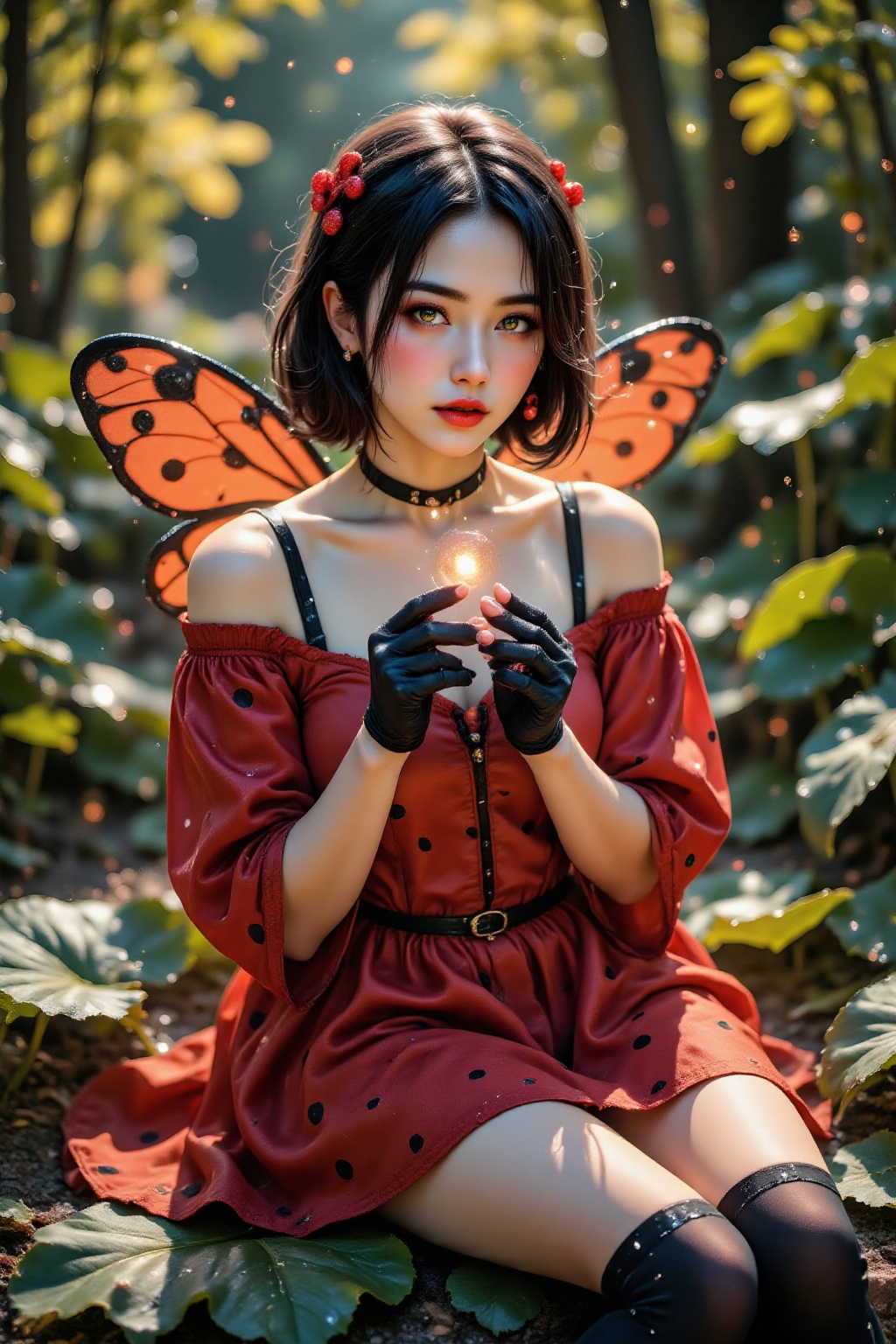 Superior quality,  ranked number one. Inspiration: Feminine style,  ladybug on Tensor.Art