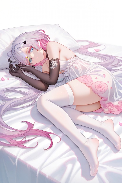 Simple Flat Coloring,  honkai impact 3rd style,  cyrene\(honkai:star rail\) by 月老板 on Tensor.Art