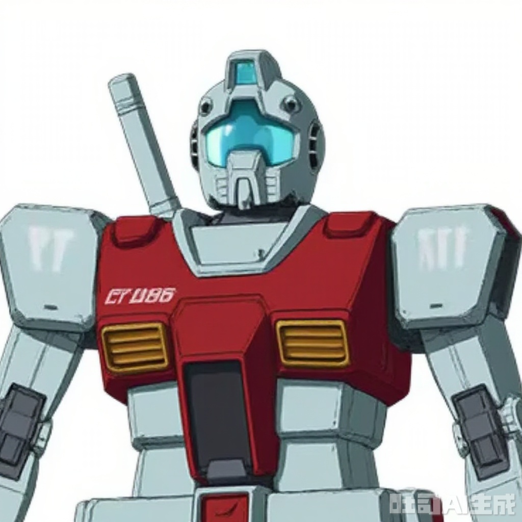 masterpiece, best quality,solo,((white background:1.2)),simple background,
looking at viewer,,full_armor,superrobet,Gundam,machinery,no_humans,glowing,robot,mecha,science_fiction,strong contrast,mechanical buddy universe,RGM_79_(GTO_VER)
