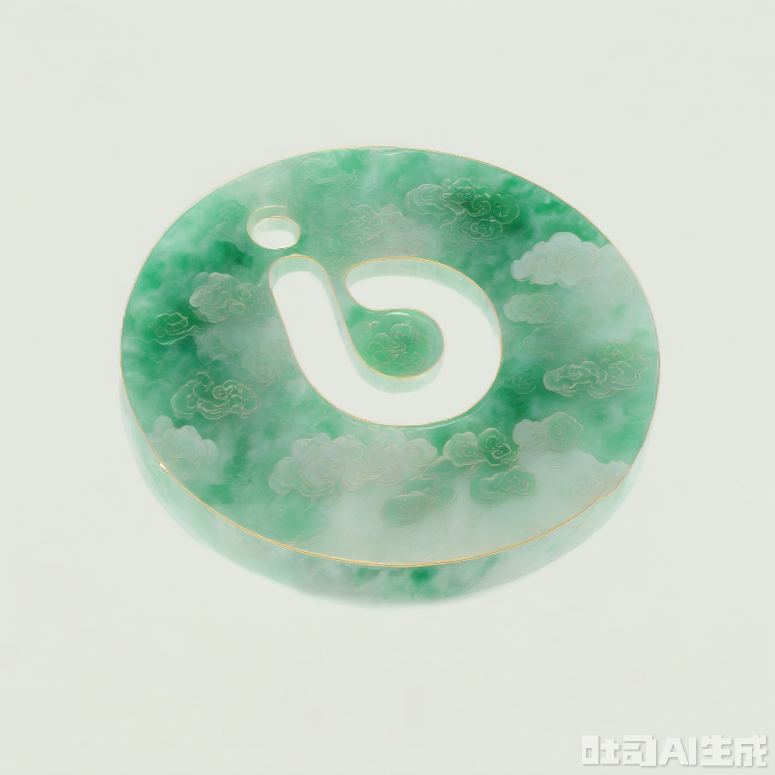 jinyu,white background,jade font