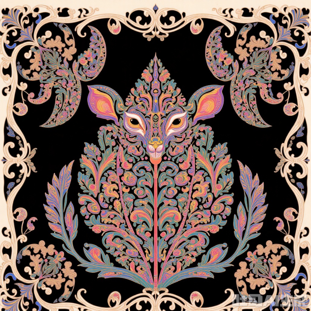 ,Traditional texture,squirrel