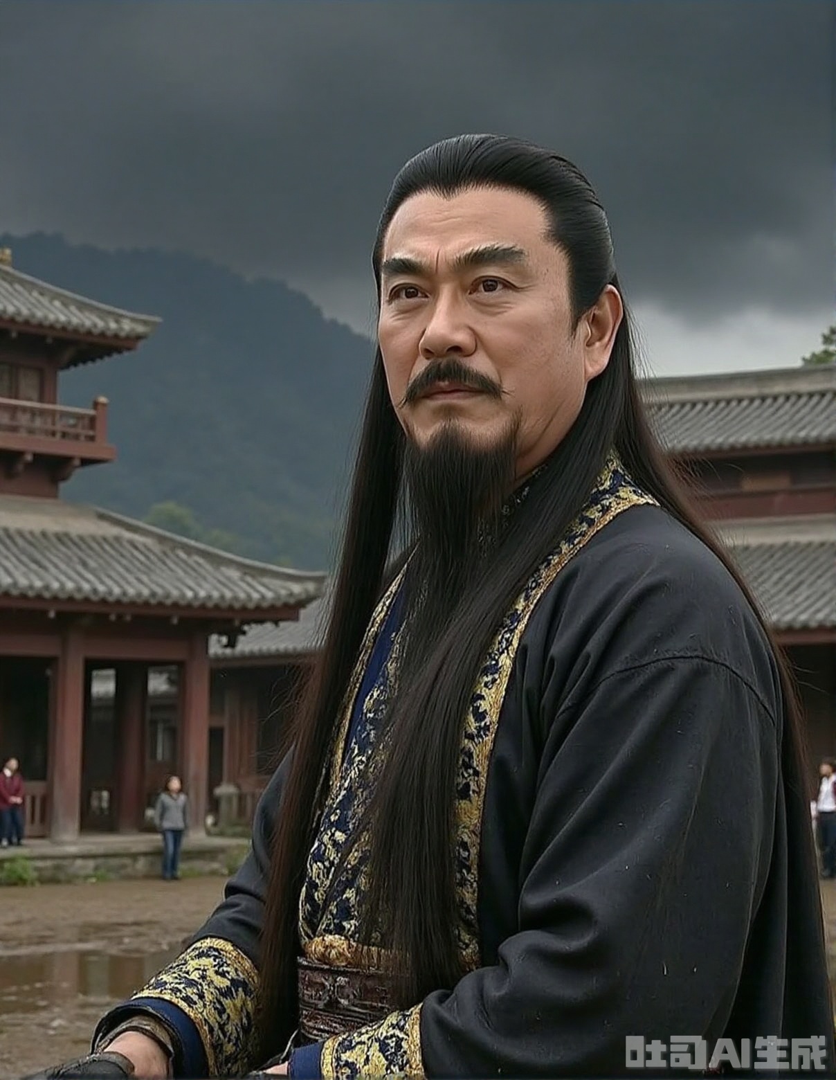 xiongba,real man,Dark clouds over the city, and the domineering congregations in the world stepped into the town. He rode on a tall horse, rolled up his black robe and crushed the bluestone slabs. The people were silent and the shop hurriedly closed the door. Wherever his eyes swept, they were surrendering and fearing their might.