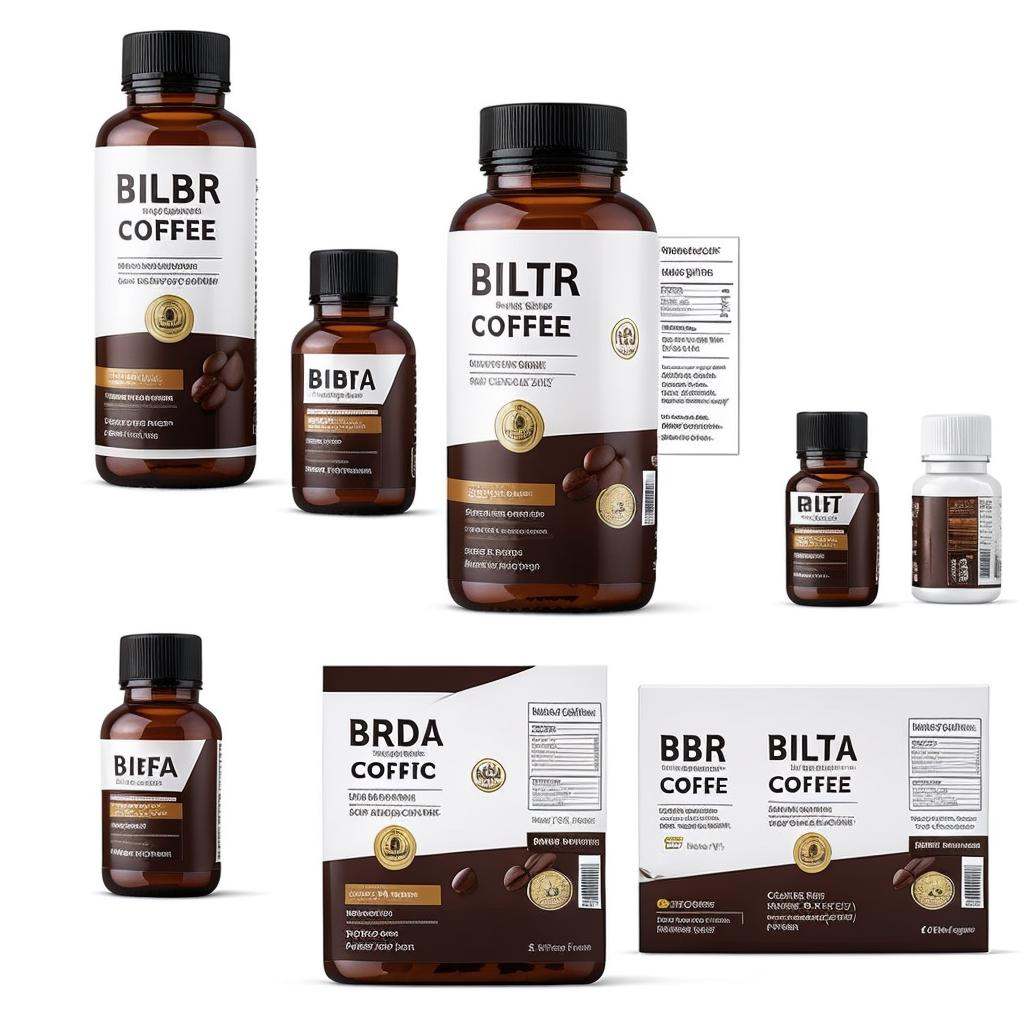 Coffee packaging design,box bottle,
