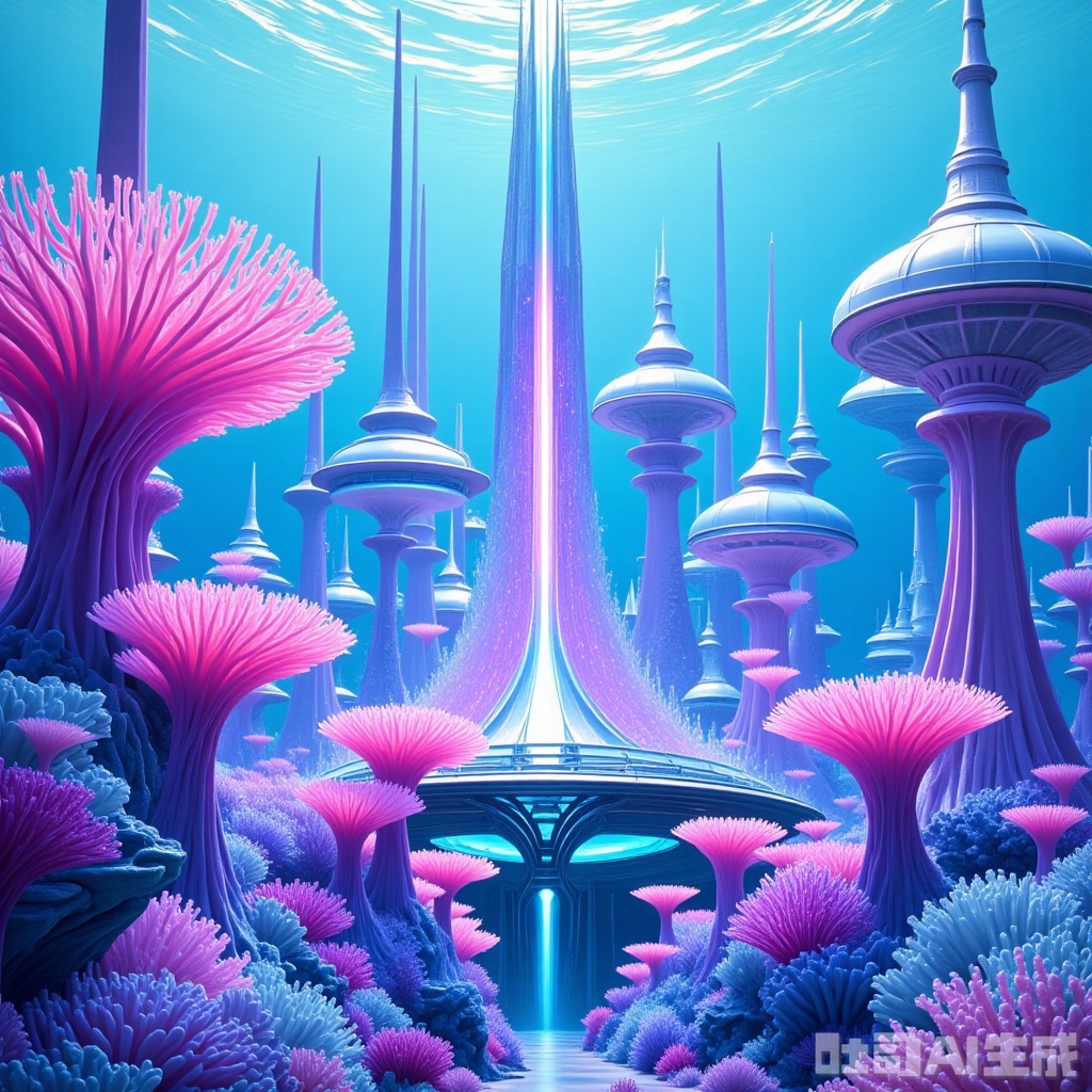 ,Underwater city