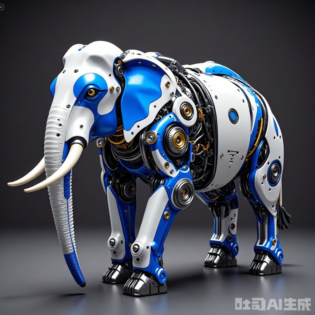 大象.,Mechanical art,elephant