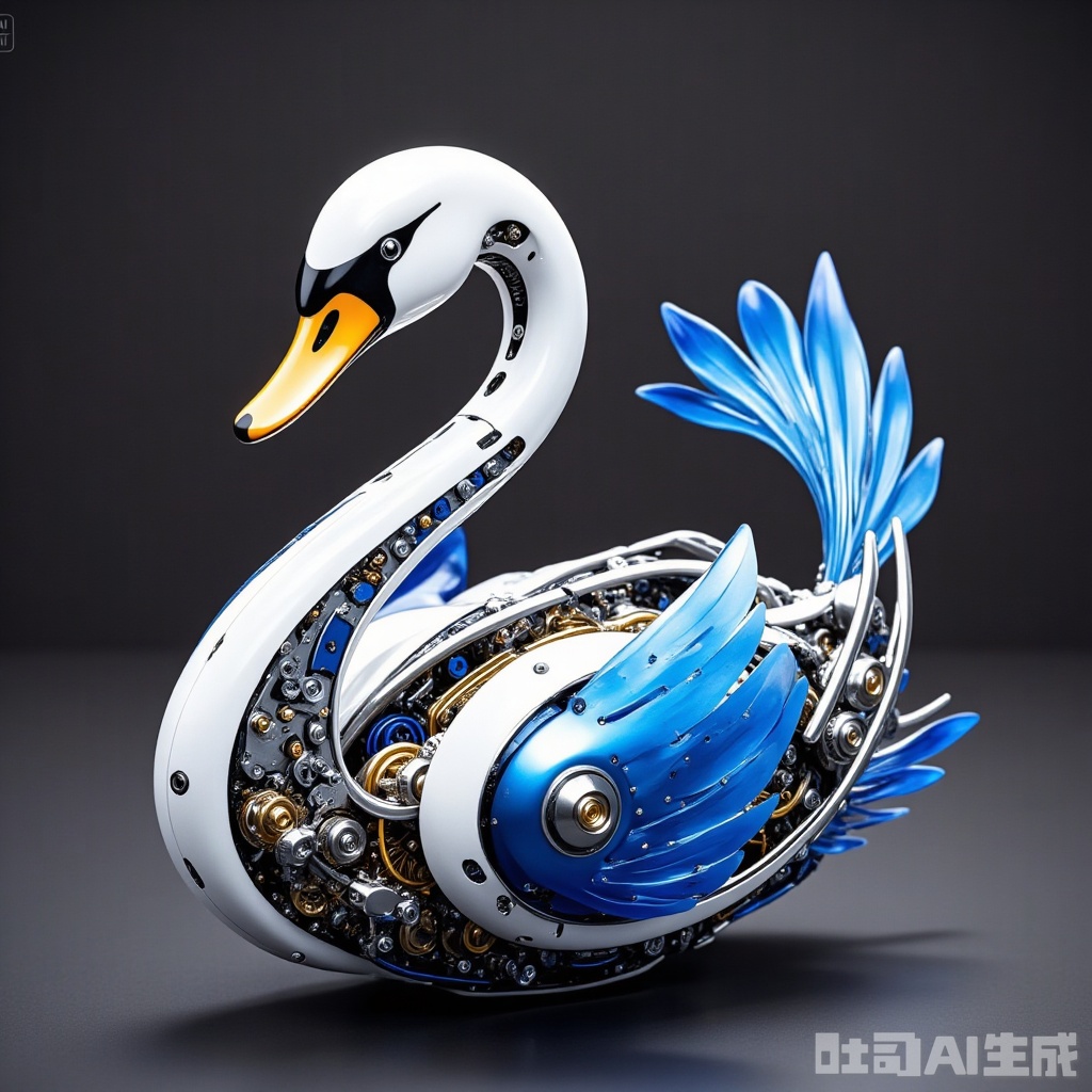 大象.,Mechanical art,swan