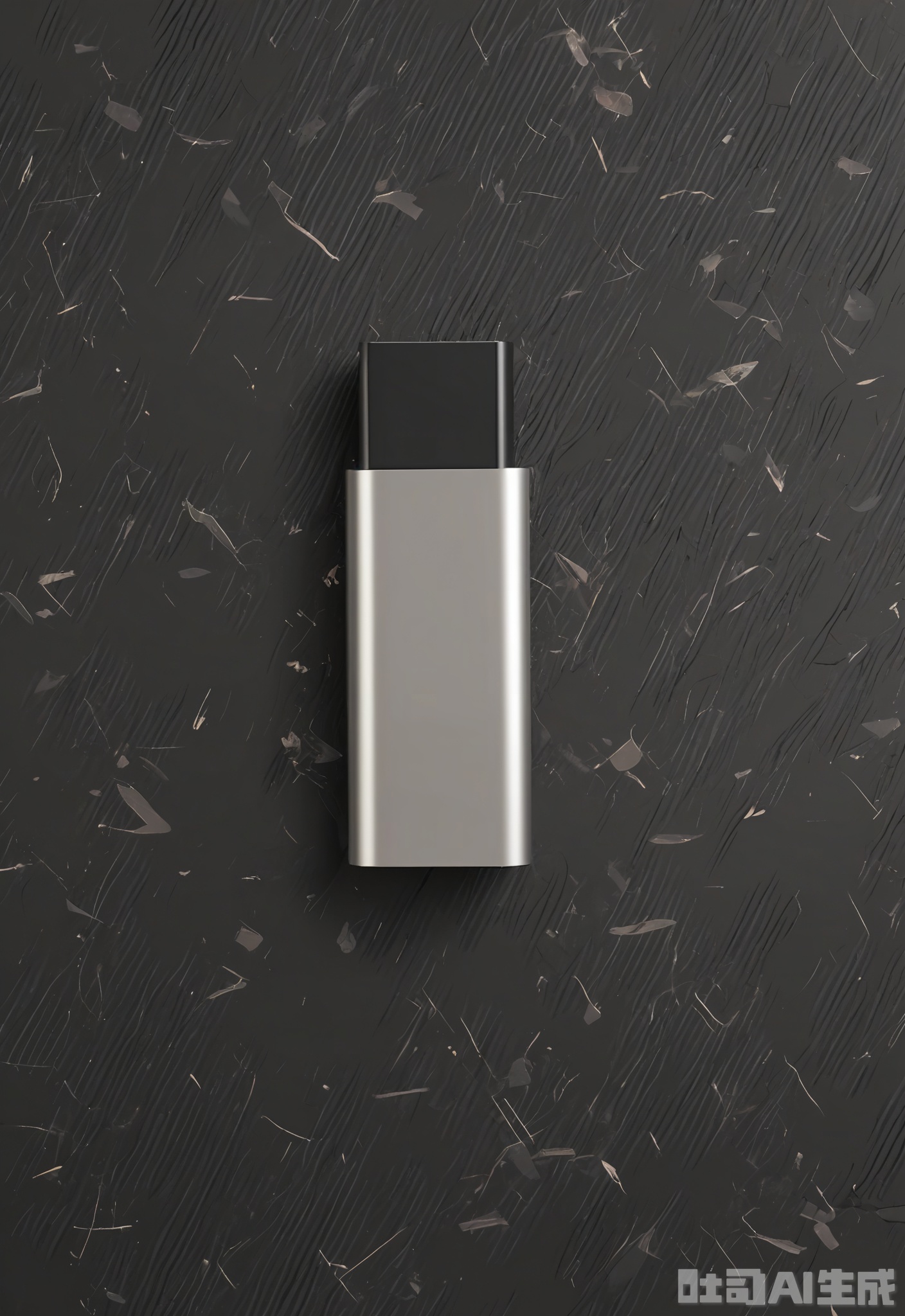 SMCJ, A compact, high-speed USB flash drive with a durable metal casing, placed on a vibrant, abstract patterned surface against a black background. The flash drive offers fast data transfer and has a sleek, modern look. The abstract pattern adds visual interest. The black background makes the product pop.