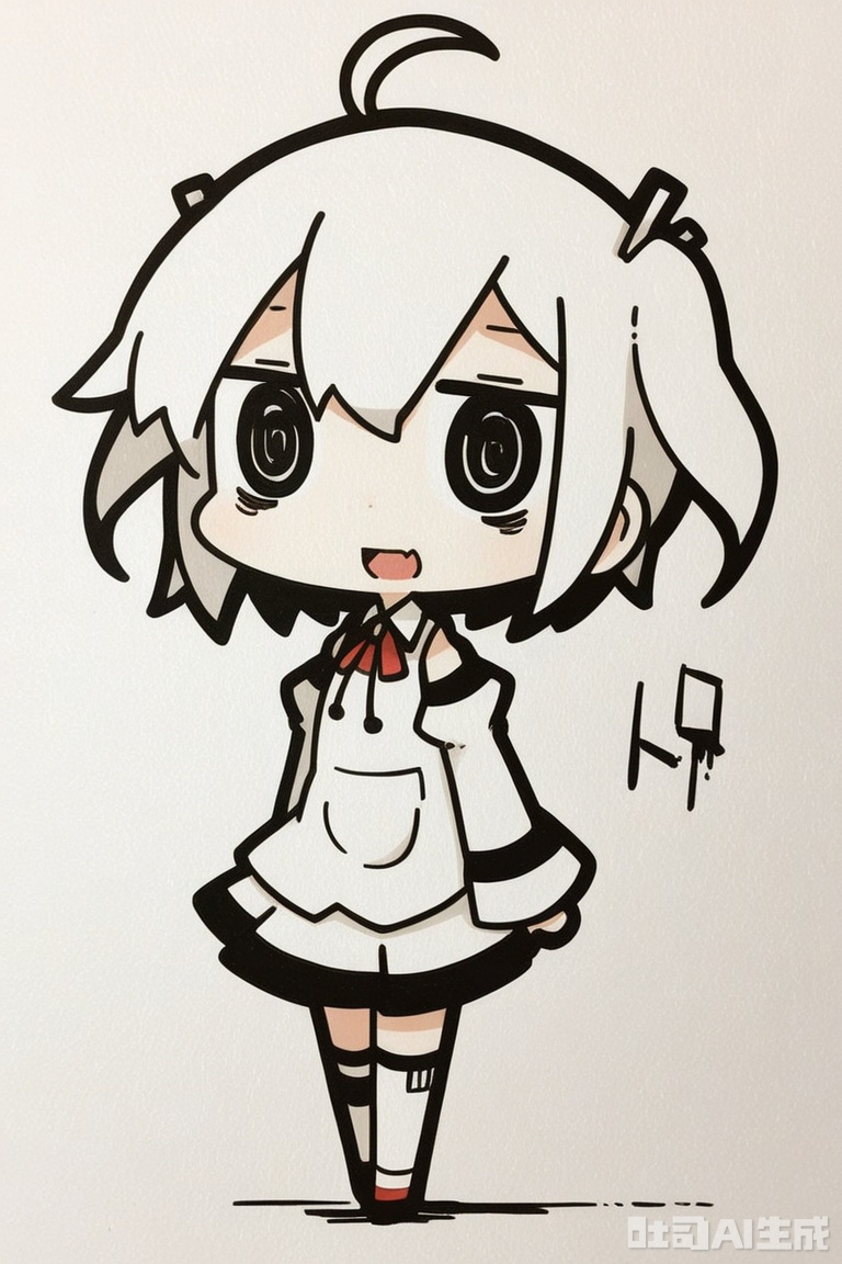 White background, white theme, solo, whole body,
／/
(chibi:1.1) ,:d,//artist:chujiujiu:1.4,//
／/
Stretch out your arms,open your hands
／/
／／
A lot of books, eye bags, coffee cups, messy uniforms, stress graffiti