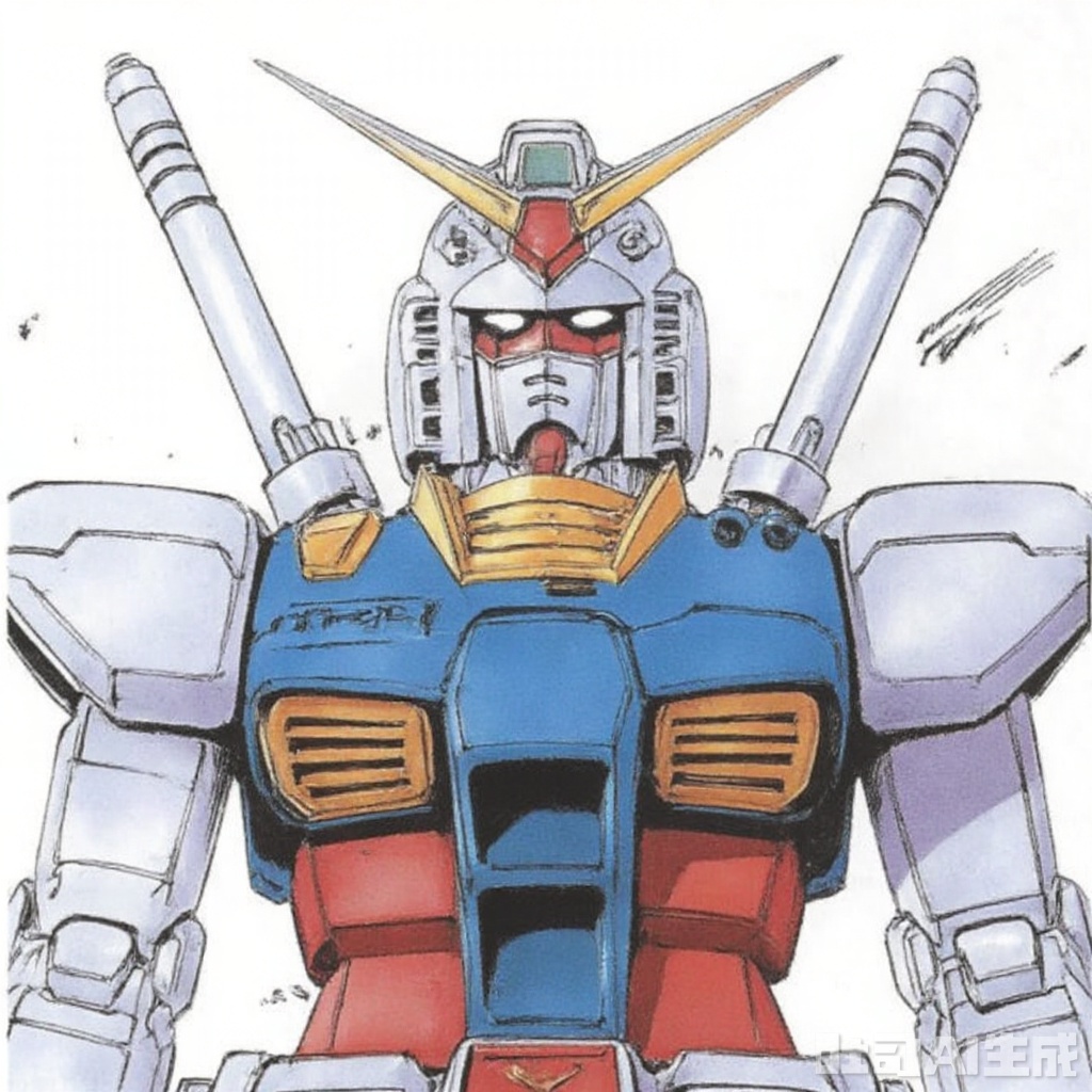 masterpiece, best quality,solo,((white background:1.2)),simple background,
looking at viewer,RX_78_2(gto_VER),full_armor,superrobet,Gundam,machinery,holding_weapon,gun,no_humans,glowing,robot,holding_gun,mecha,science_fiction,energy_gun,beam_rifle,strong contrast,mechanical buddy universe
