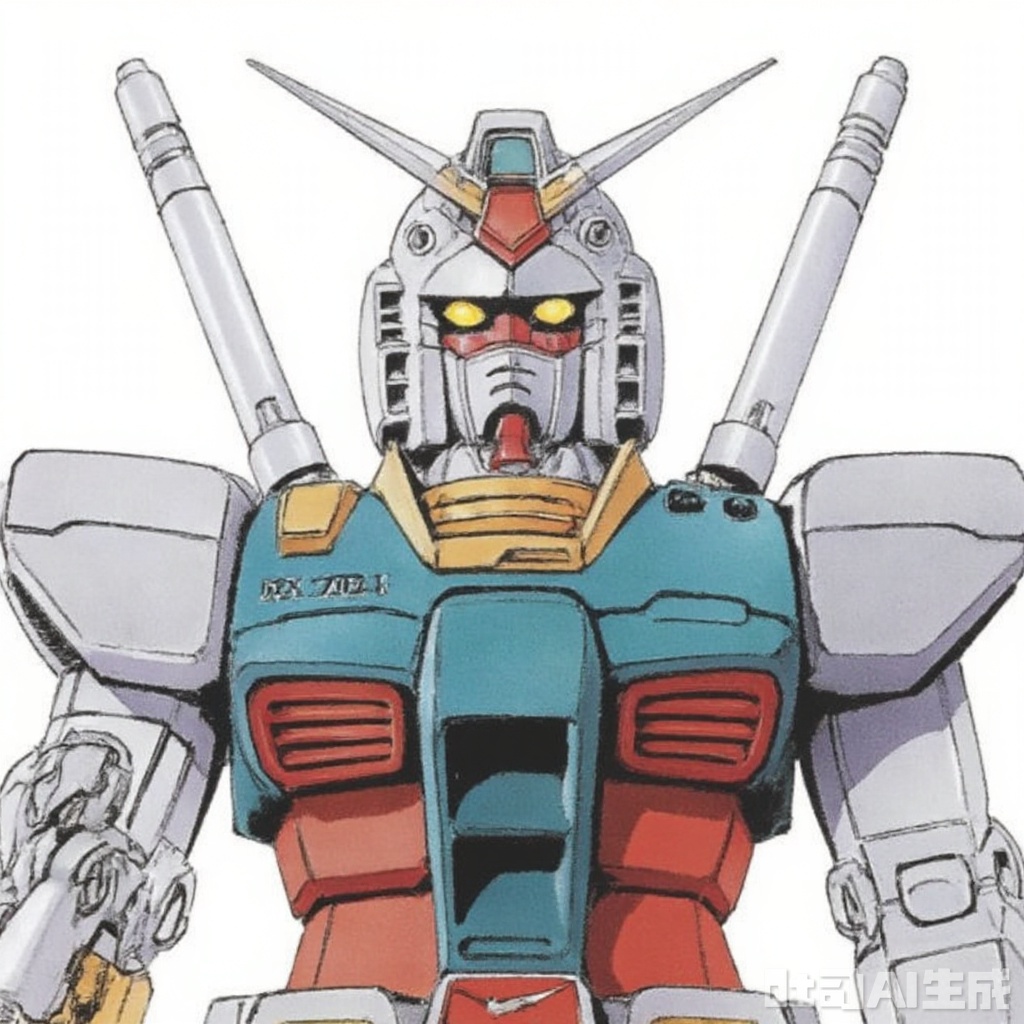 masterpiece, best quality,solo,((white background:1.2)),simple background,
looking at viewer,RX_78_2(gto_VER),full_armor,superrobet,Gundam,machinery,holding_weapon,gun,no_humans,glowing,robot,holding_gun,mecha,science_fiction,energy_gun,beam_rifle,strong contrast,mechanical buddy universe