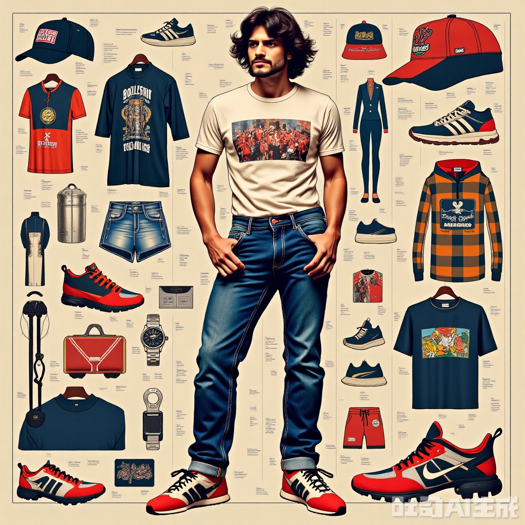 t,Pop art,Clothing Disassembly Style