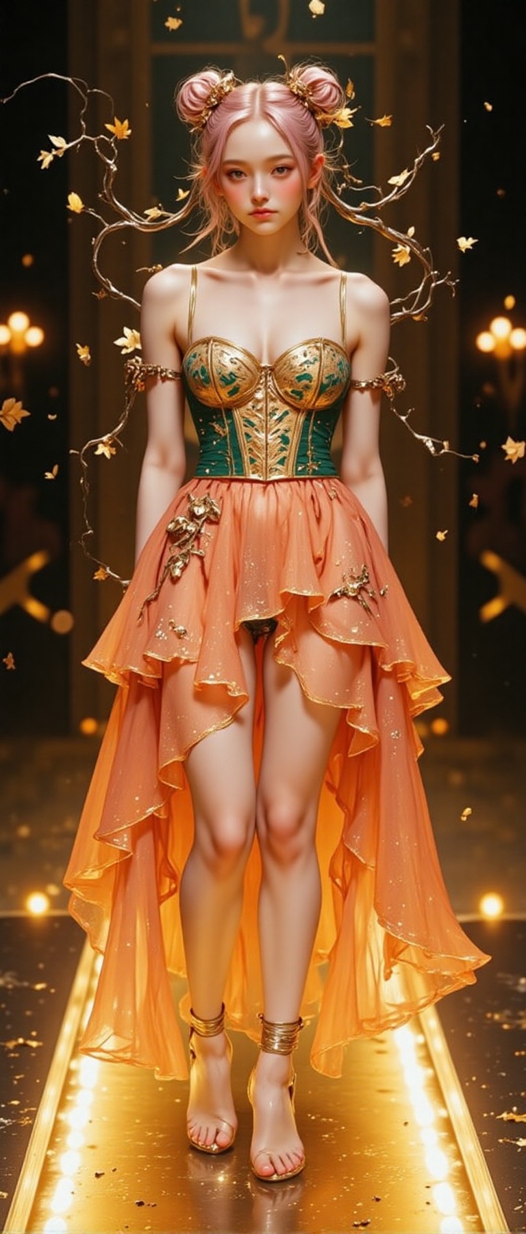 masterpiece,  ultra-detailed,  cinematic editorial fashion on Tensor.Art